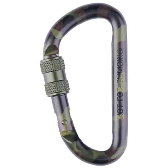 Mil-Tec Tactical Carabiner 80 mm - Woodland