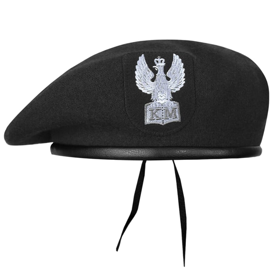 BB-TEX Beret for uniformed classes - Black