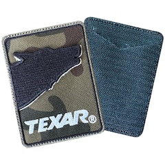 Texar Wolf Head velcro emblem with pocket - kodura