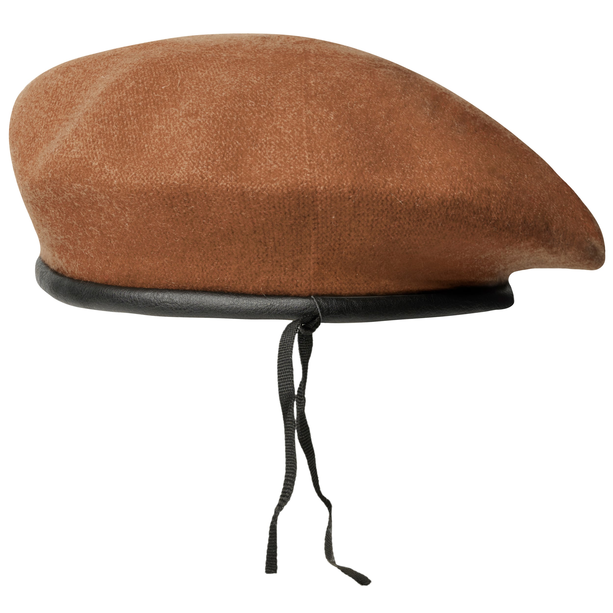 BB-TEX Embossed Beret - Brown