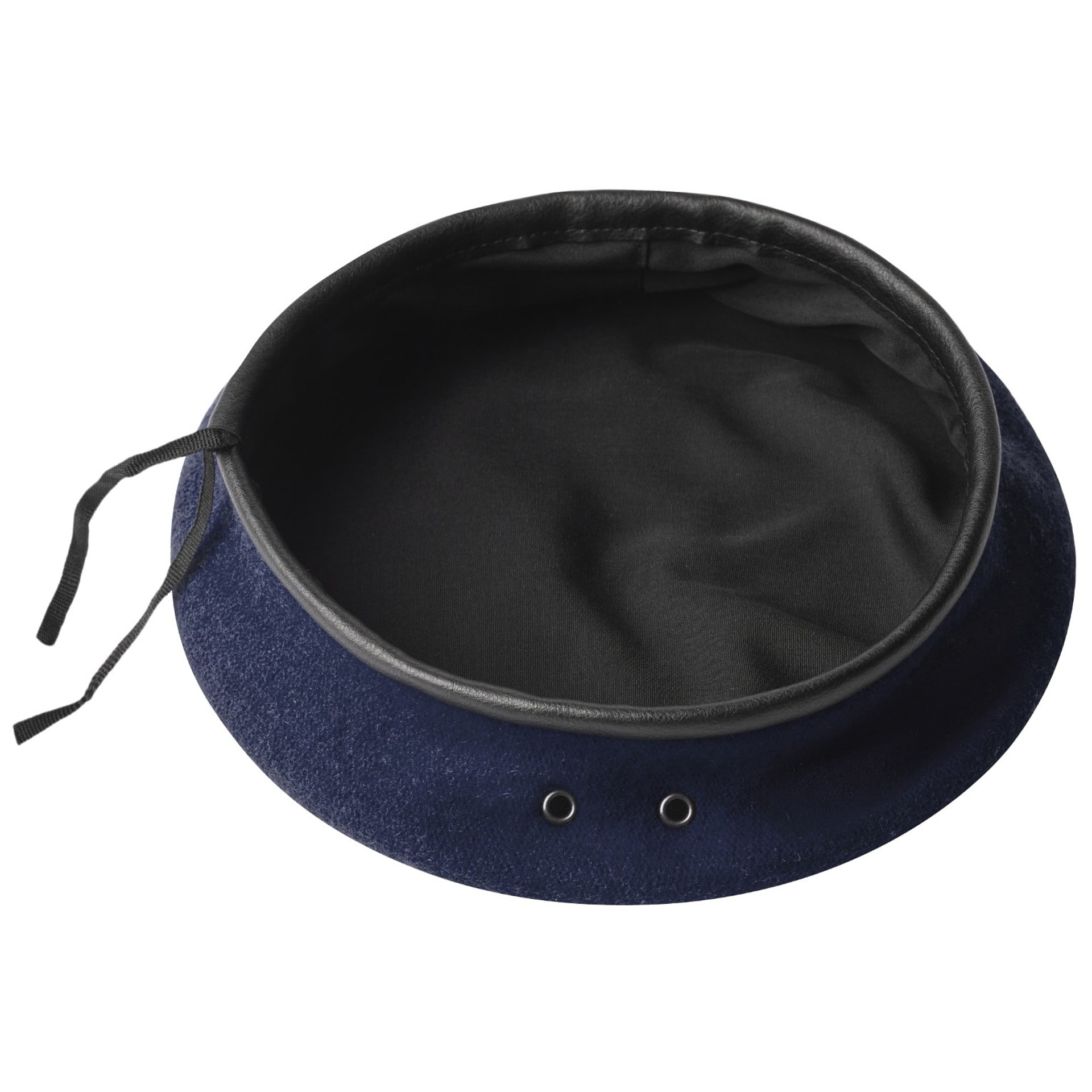 BB-TEX Embossed Beret - Navy Blue