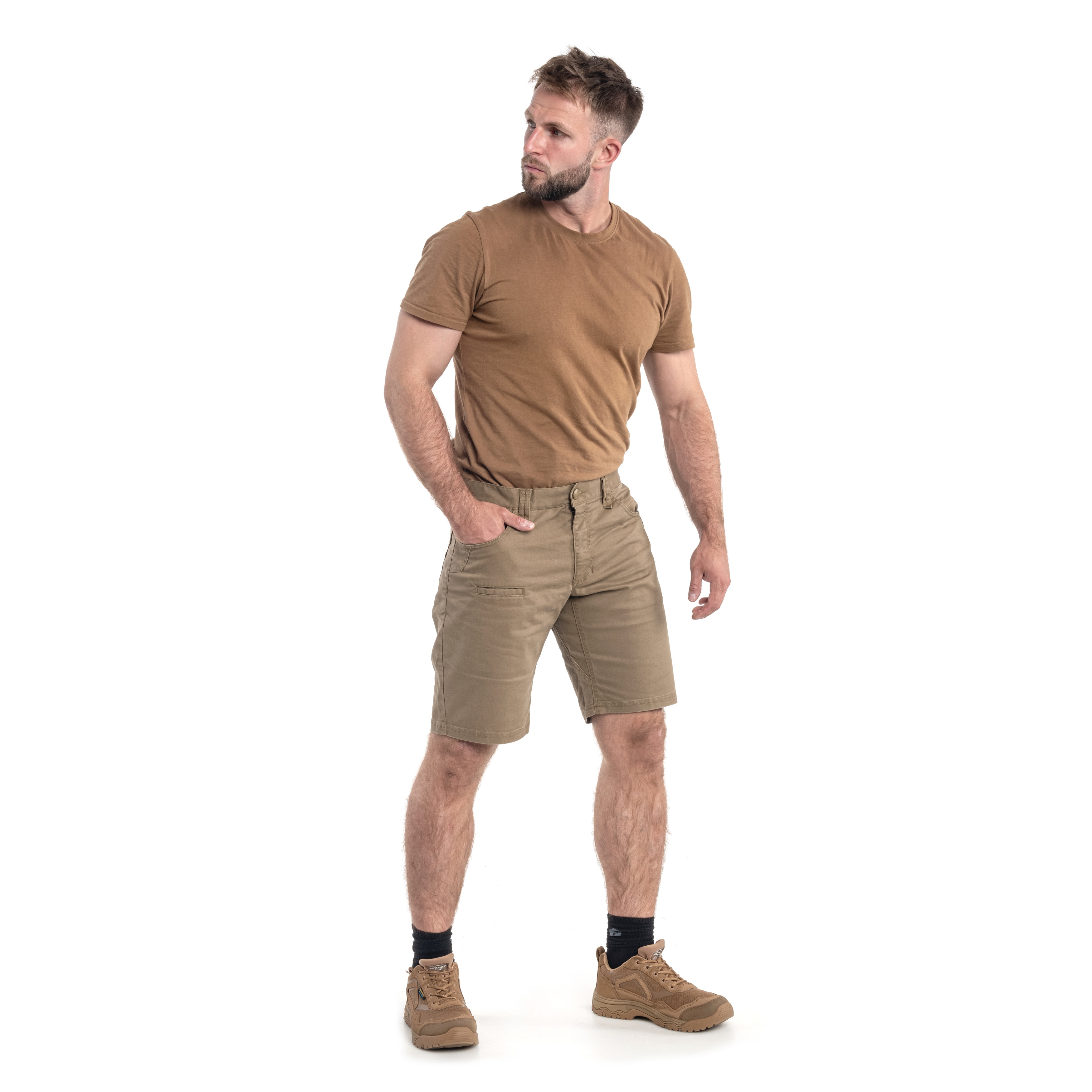 Pentagon Rogue Hero Shorts - Coyote