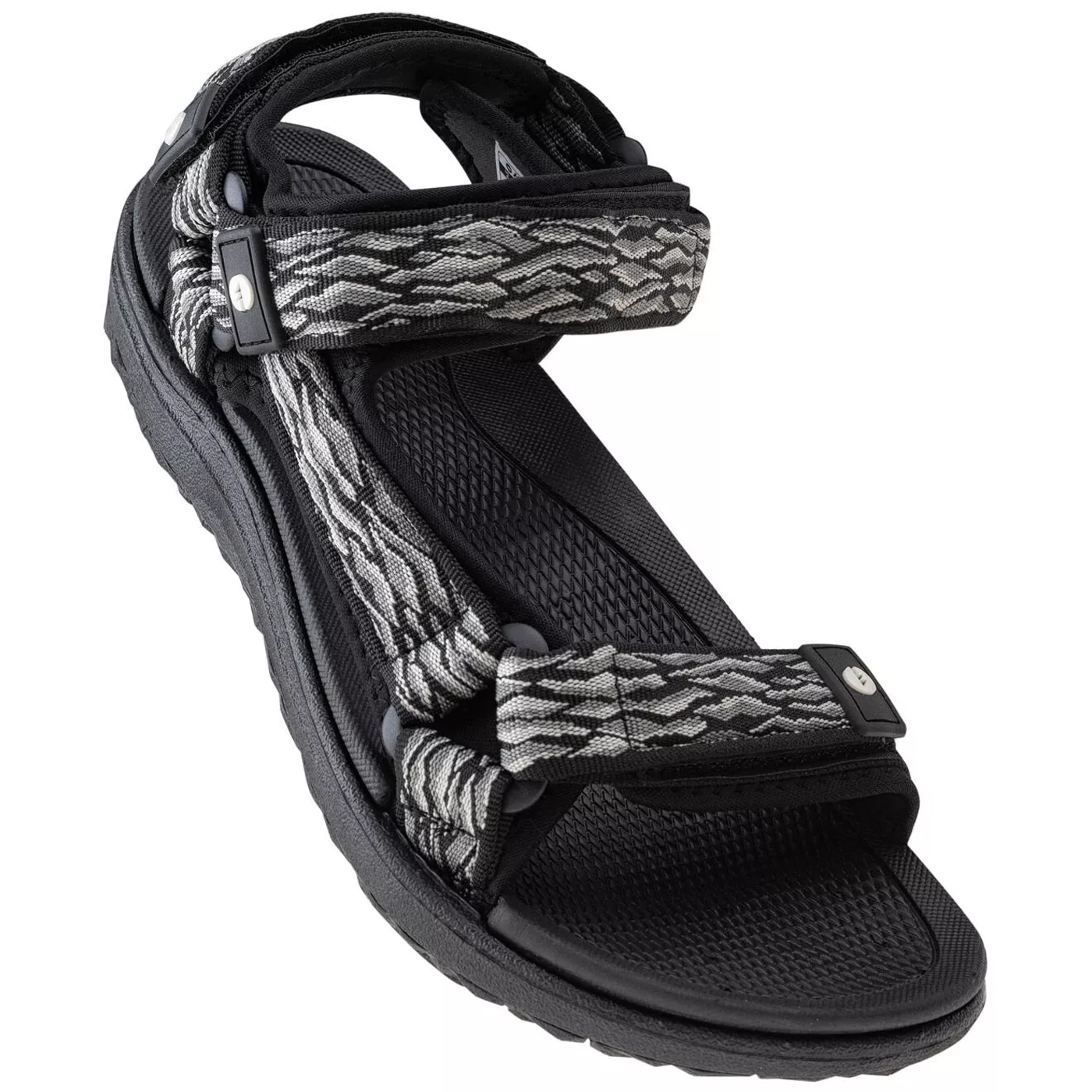 Hi-Tec Hanar Sandals - Black/Grey 