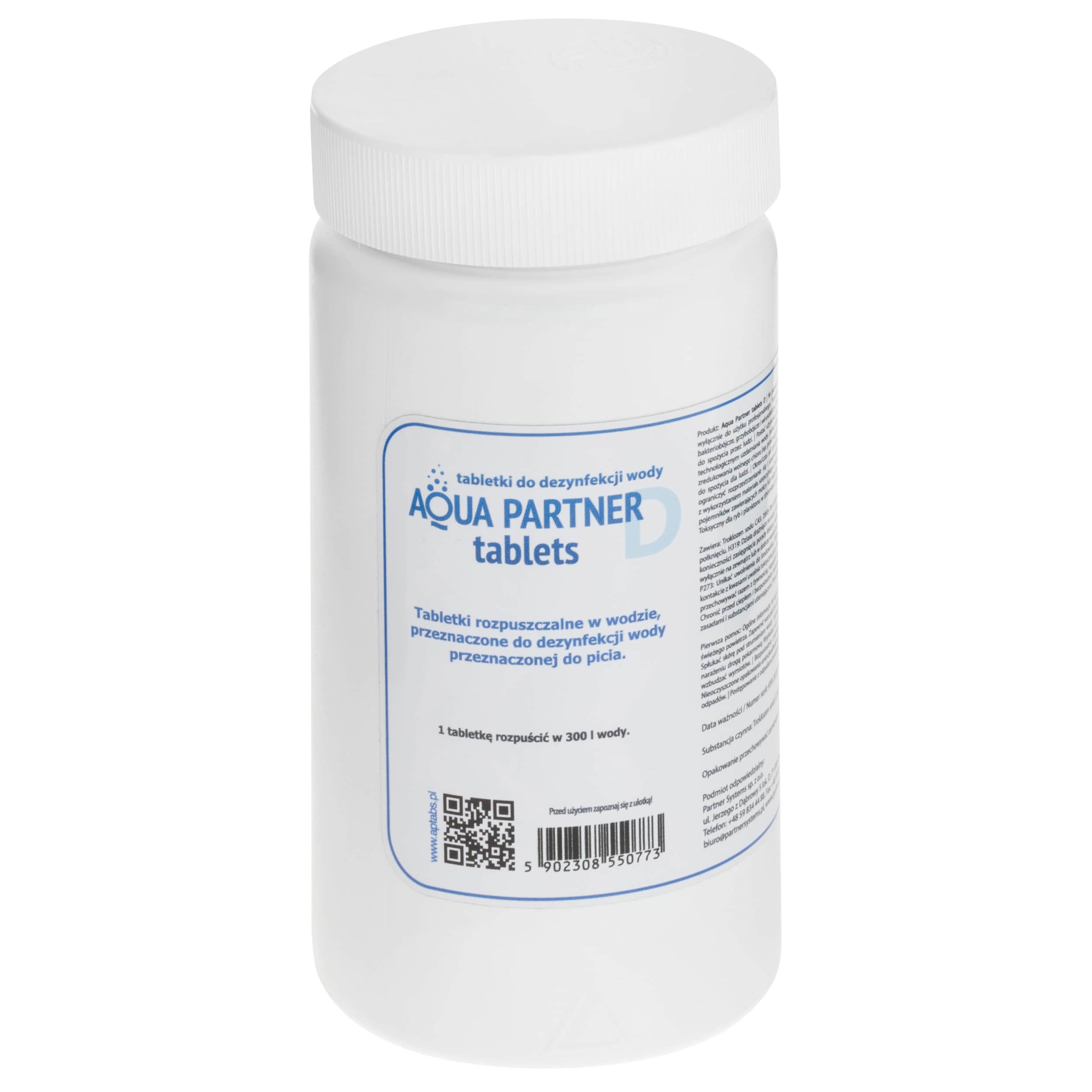 Aqua Partner water treatment tablets - 300 pcs.