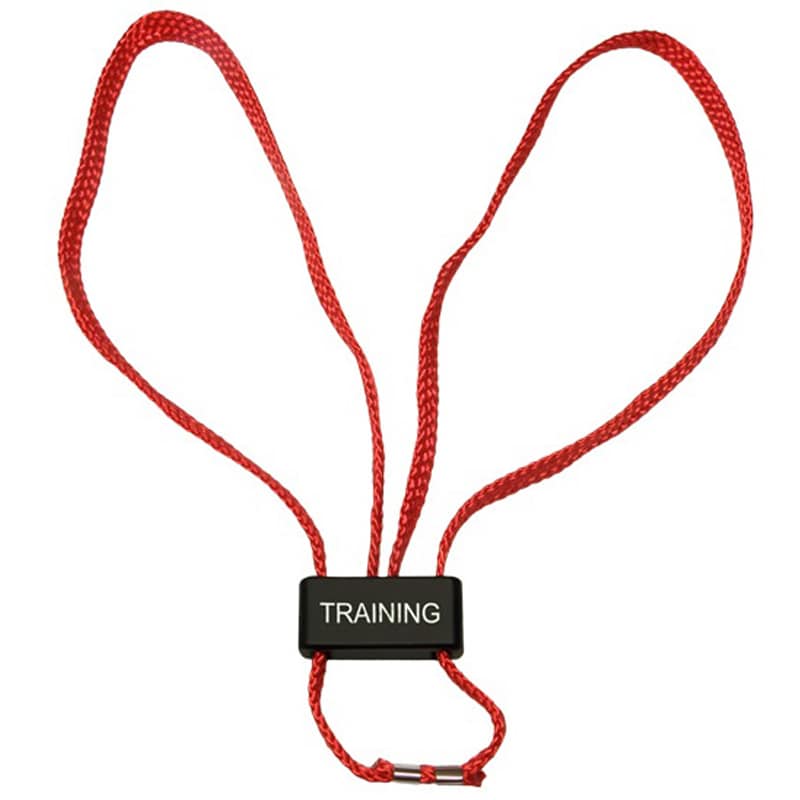 ESP disposable training handcuffs Red - 5 pcs.