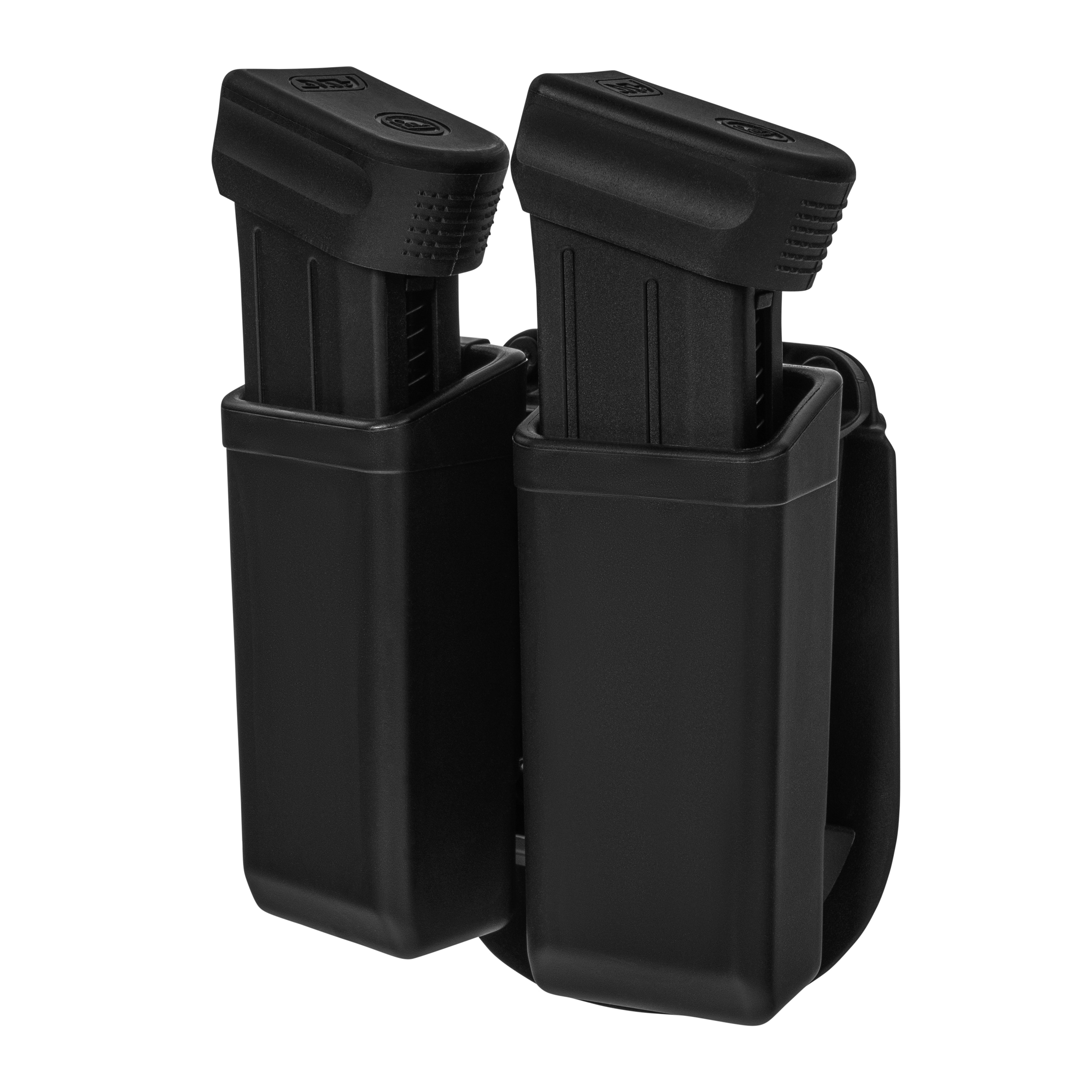 ESP Double Rotating Pouch with Paddle Mount for 9 mm Magazines - Black