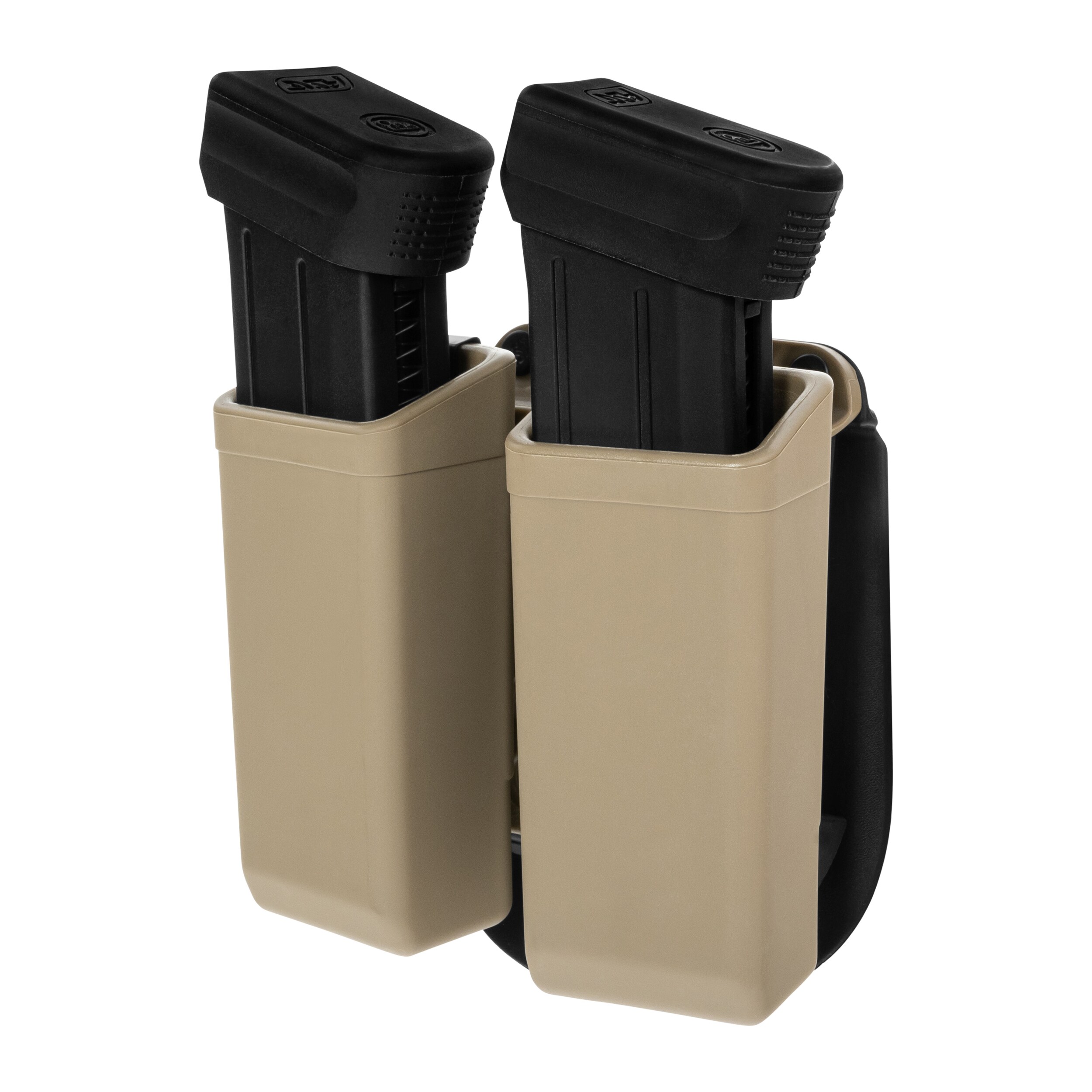 ESP Double swivel pouch with Paddle mount for 9 mm magazines - Khaki