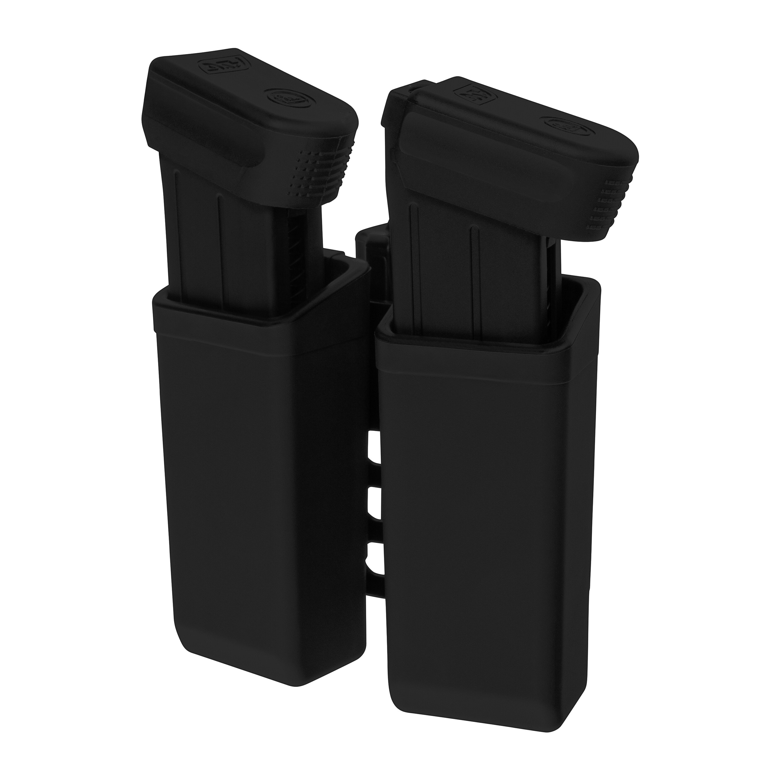 ESP Double Rotating Magazine Pouch with UBC-05 Clip for 9 mm Magazines - Black