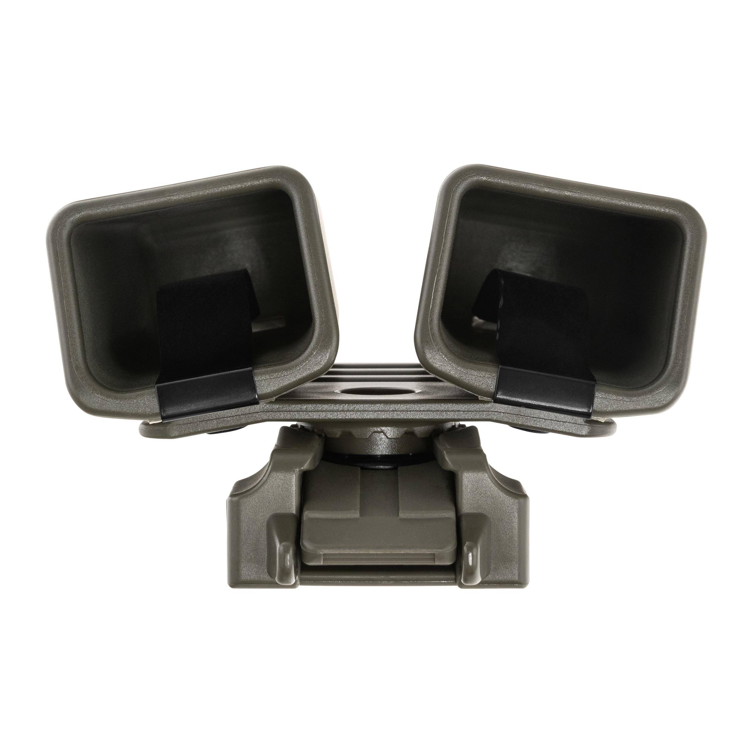 ESP Double Rotating Pouch with UBC-05 Clip Mount for 9 mm Magazines - Olive Drab