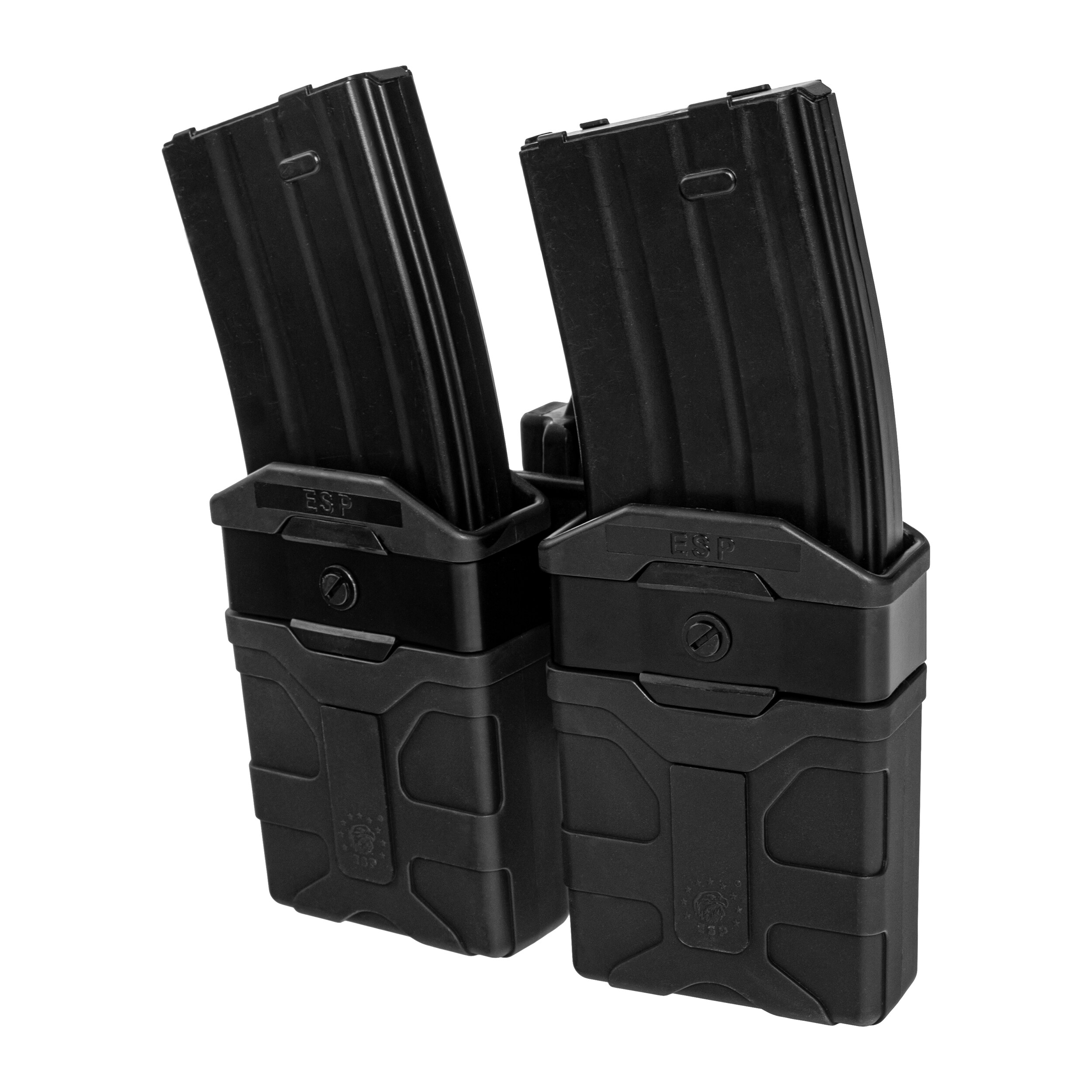 ESP Double swivel pouch with UBC-08 mount for magazines - Black