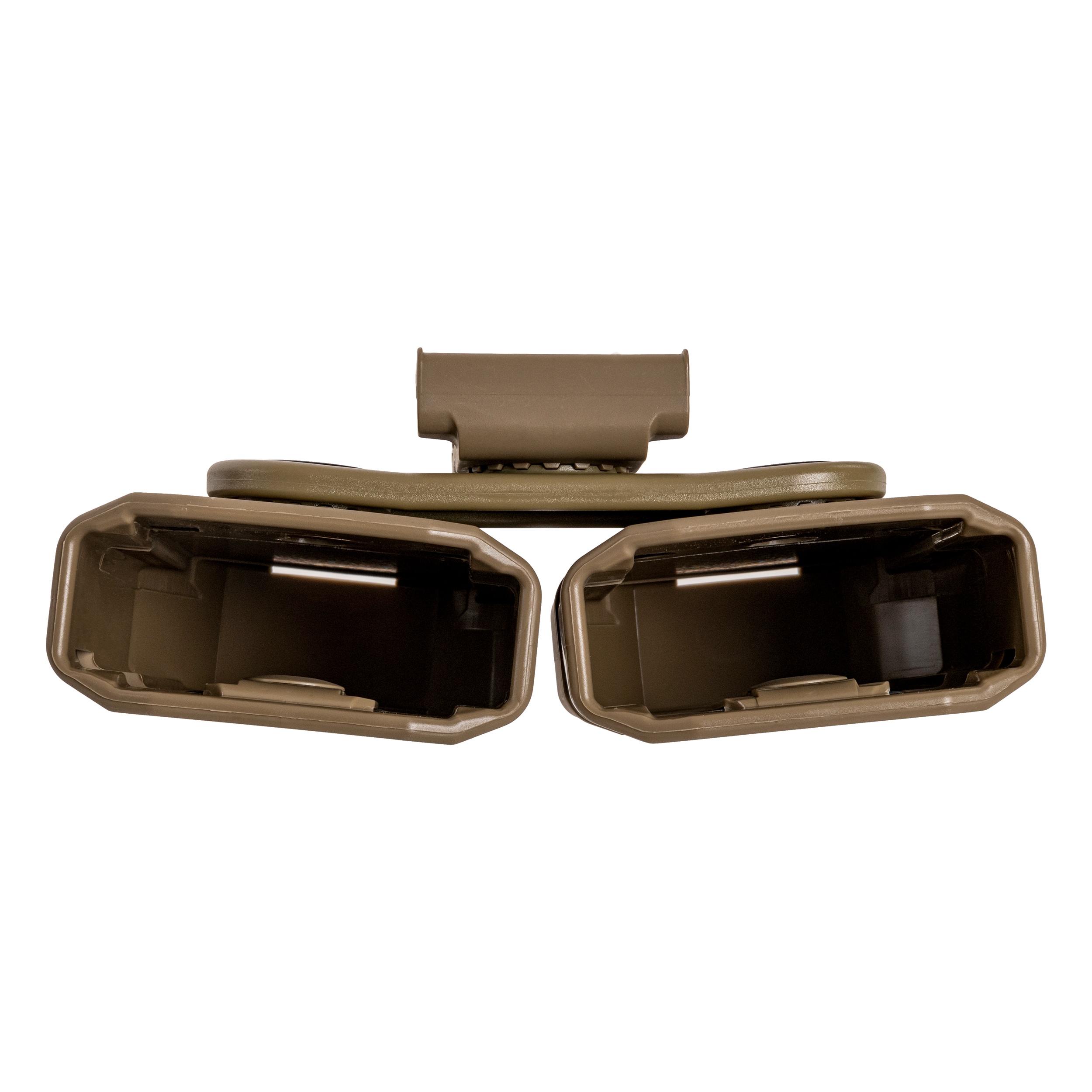 ESP Double pouch with UBC-03 Clip mount for 7.62 x 39 mm magazines - Khaki