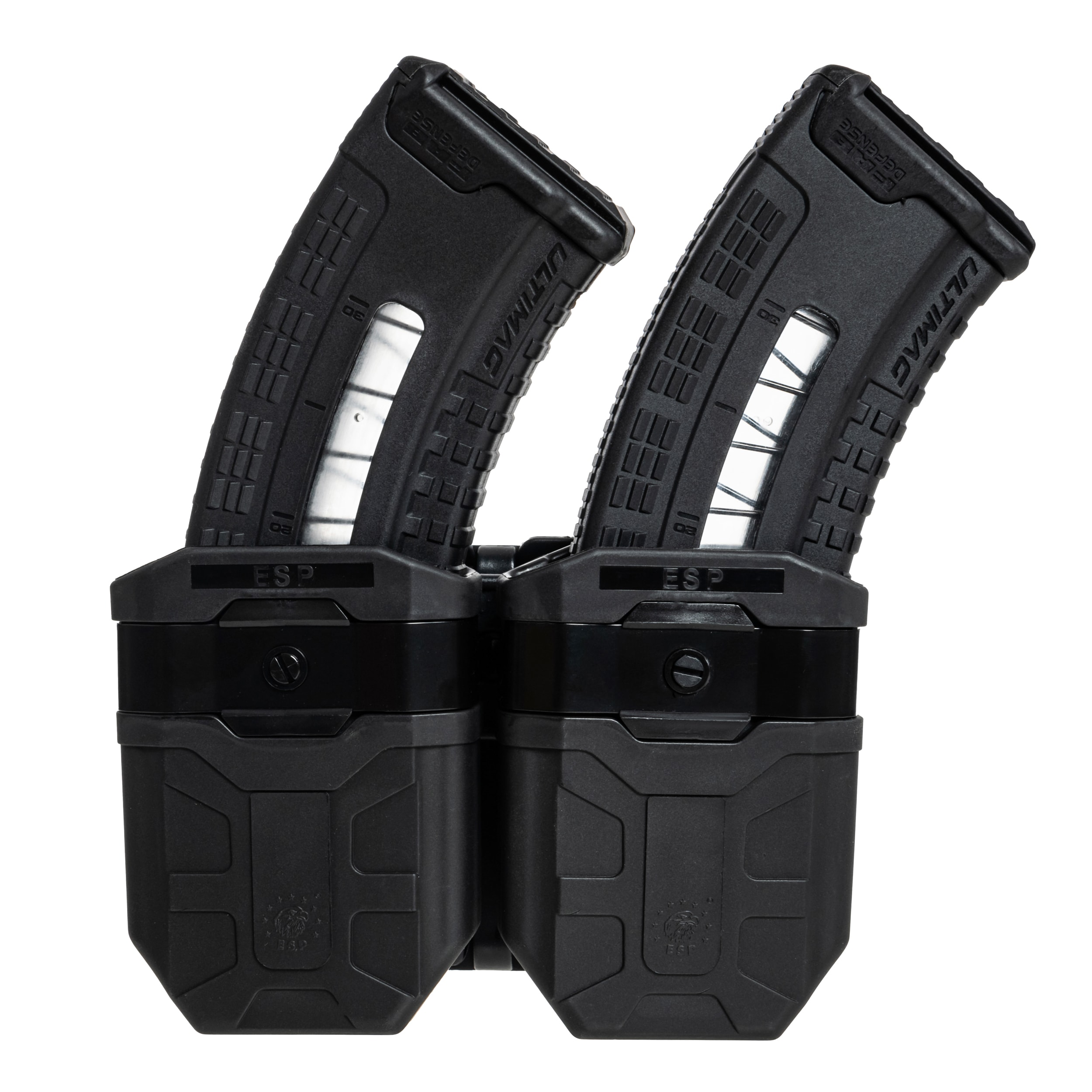 ESP Double swivel pouch with UBC-04-2 magazine mount - Black