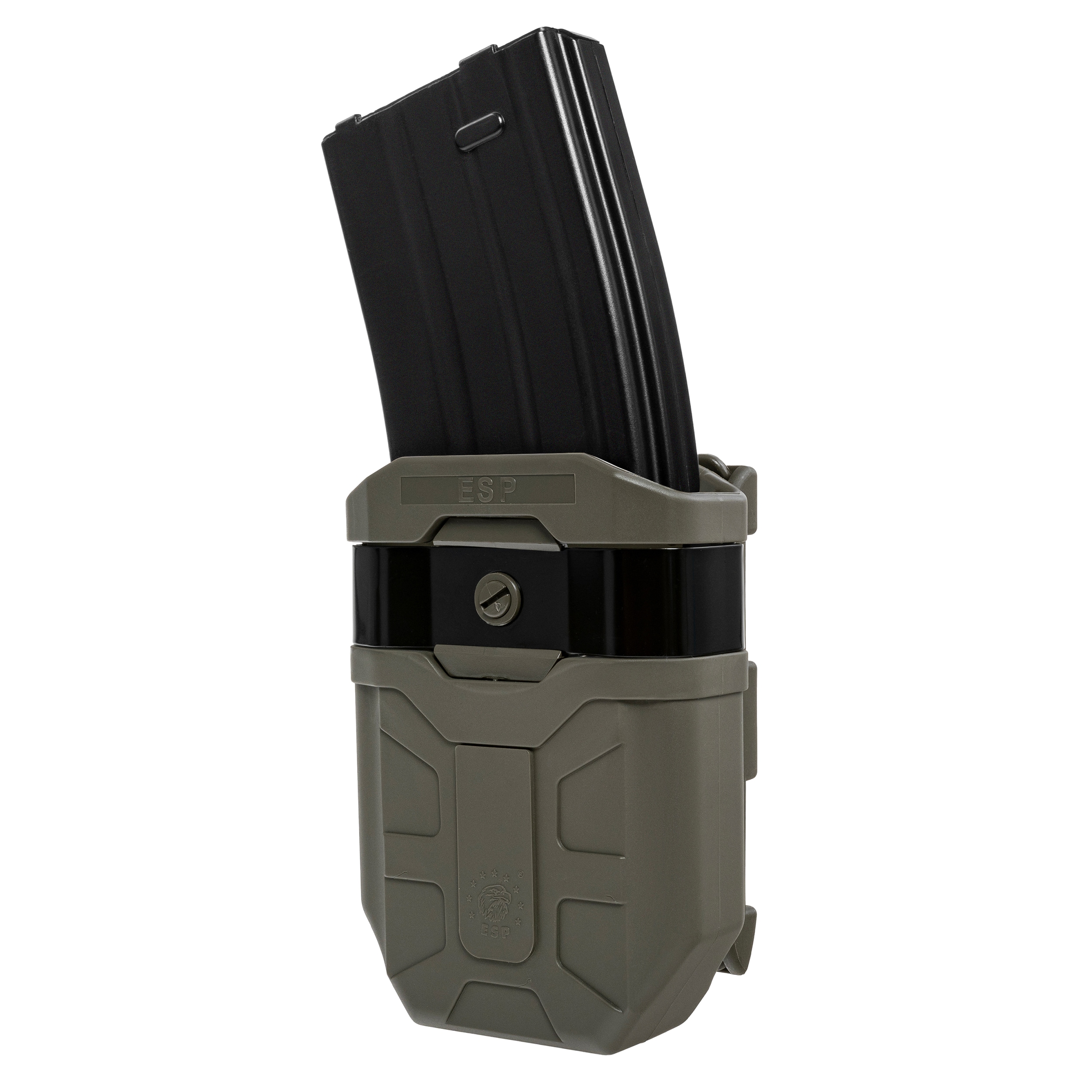 ESP Swivel pouch for 7.62 mm MOLLE magazine - Olive Drab