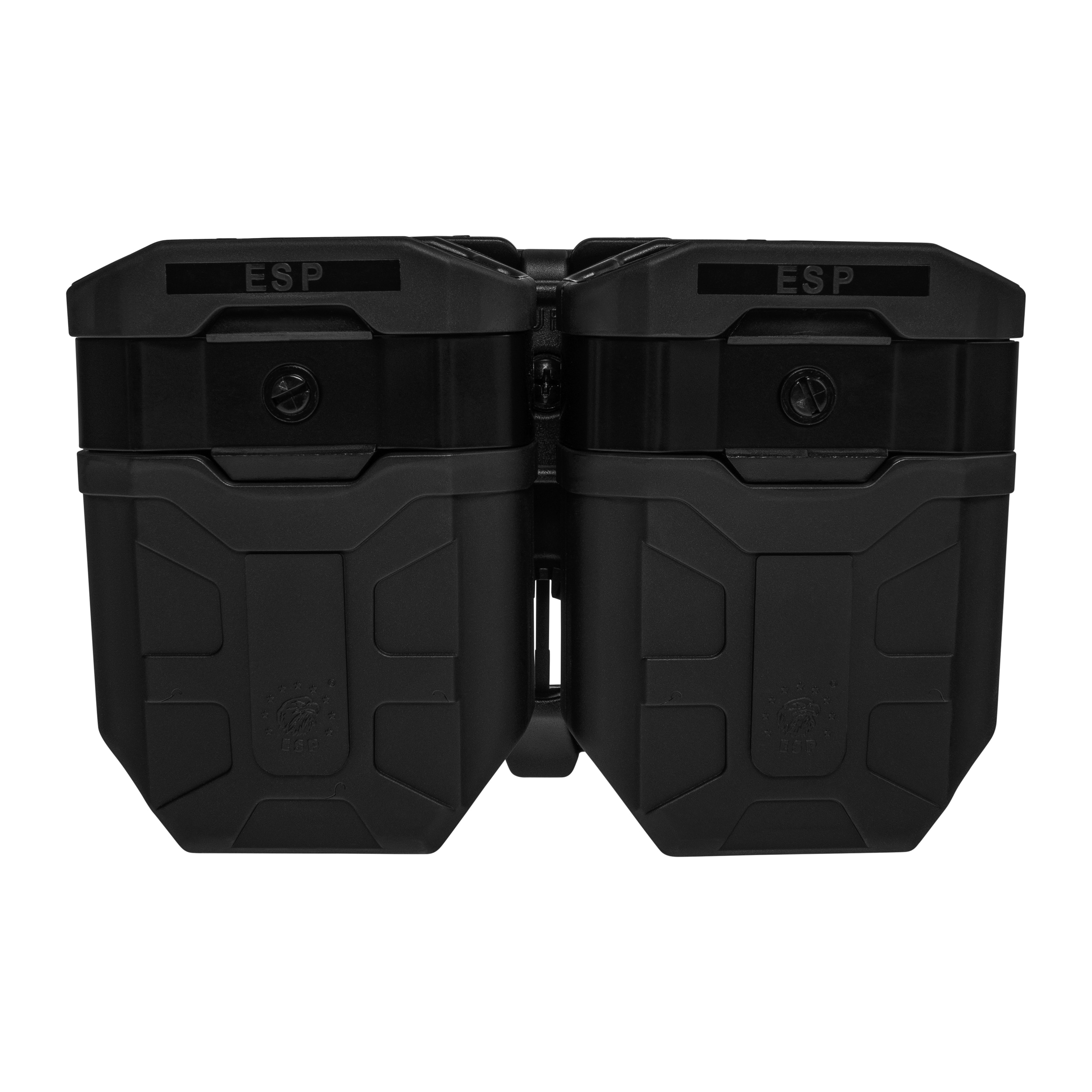 ESP Double swivel pouch with UBC-07 Clip mount for 7.62 mm magazines - Black