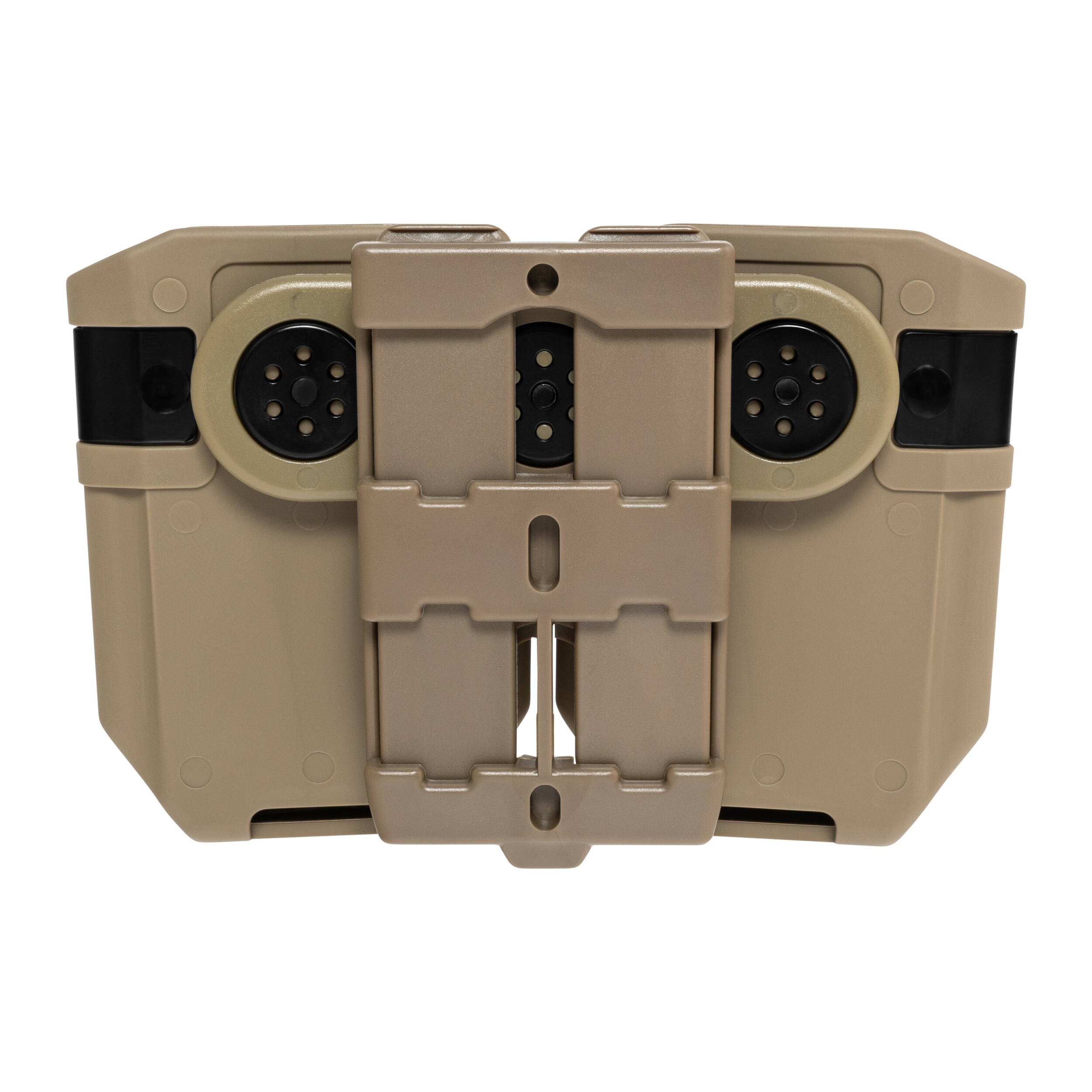 ESP Double swivel pouch with UBC-07 Clip mount for 7.62 mm magazines - Khaki