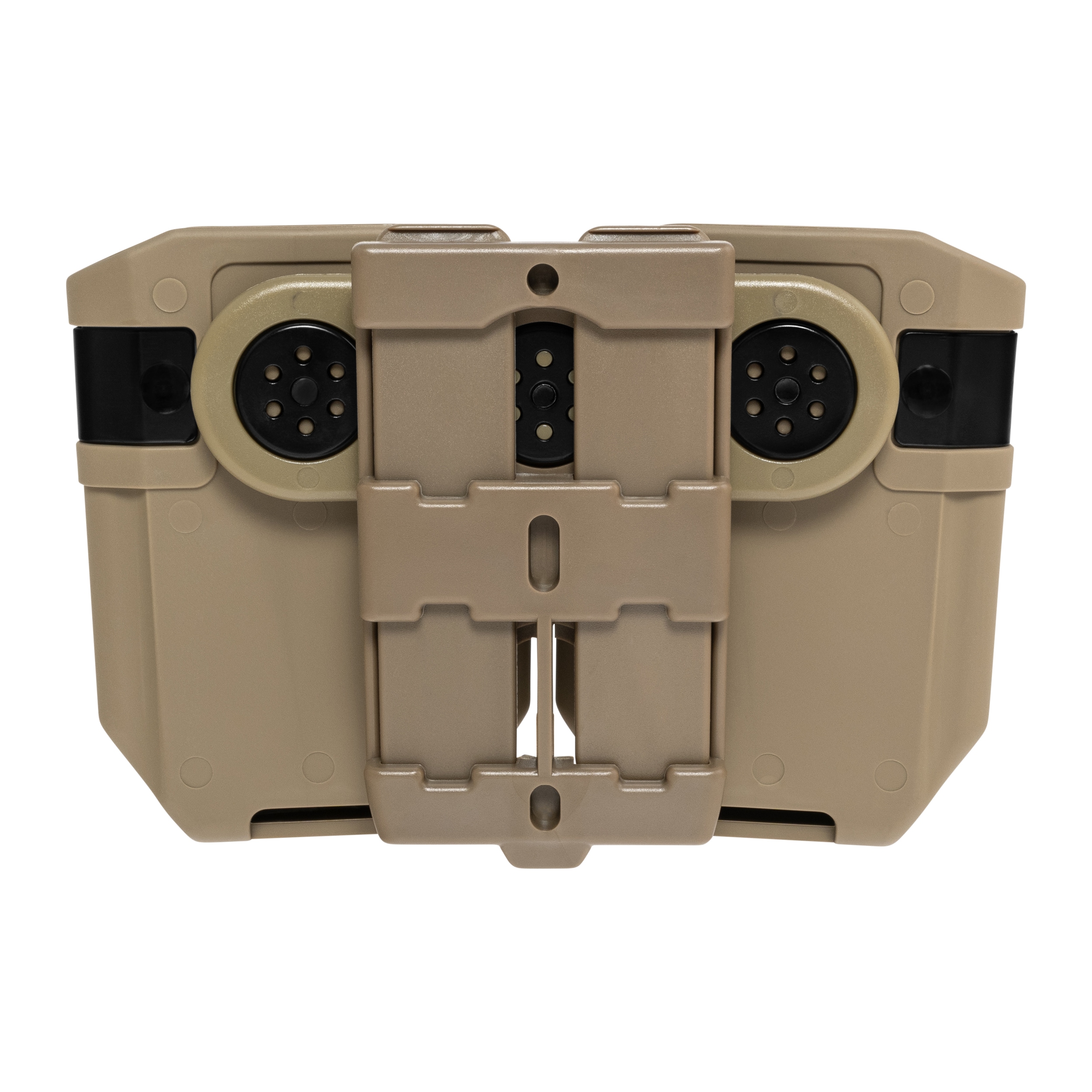 ESP Double swivel pouch with UBC-07 Clip mount for 7.62 mm magazines - Khaki