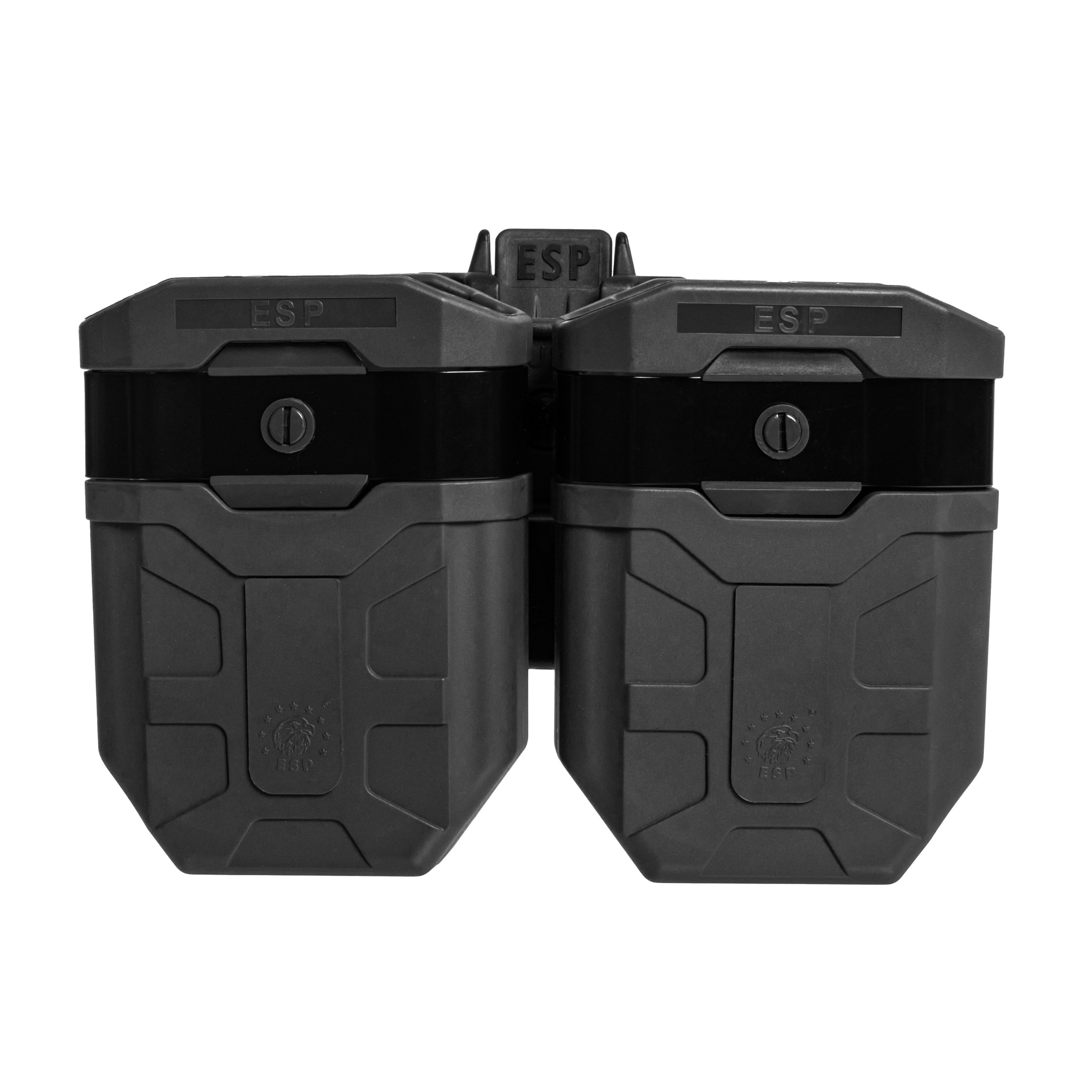 ESP Double swivel pouch with UBC-08 mount 7.62 mm magazines - Black