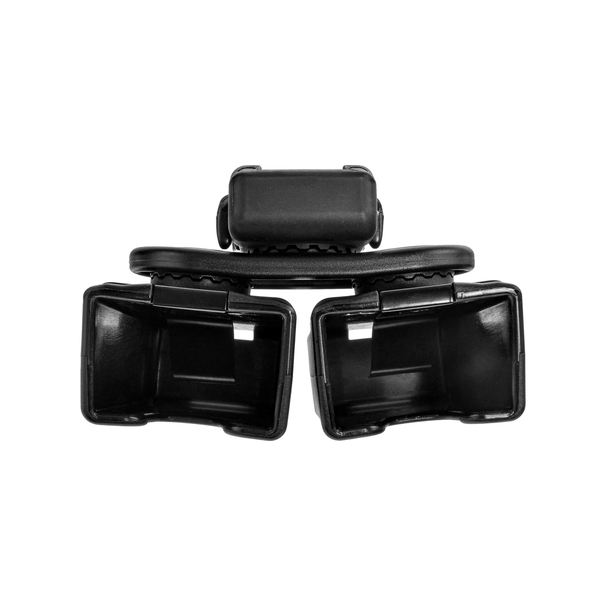 ESP Double pouch with UBC-02 Clip mount for MP5/UZI/SA VZ.61 magazines - Black