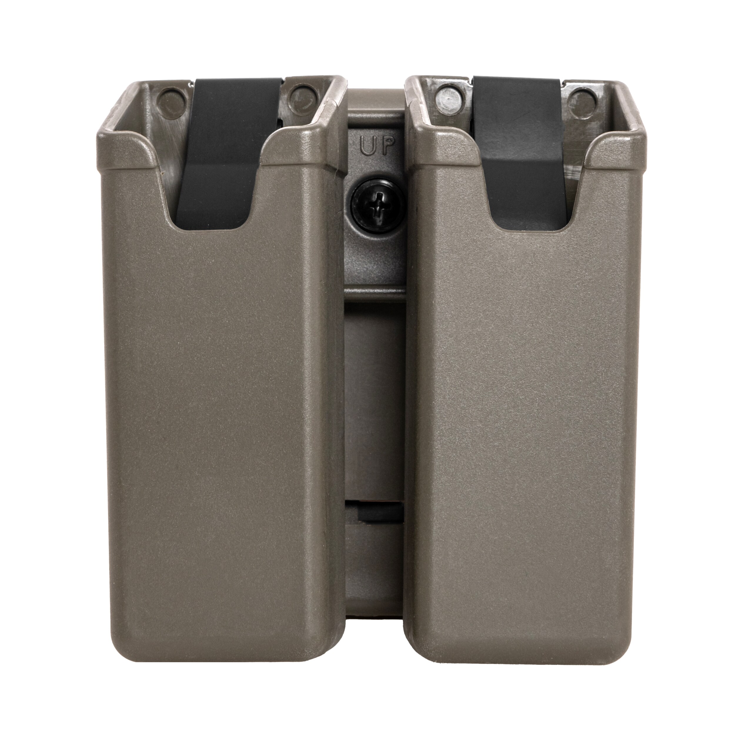 ESP Double pouch with UBC-02 Clip mount for MP5/UZI/SA VZ.61 magazines - Olive Drab