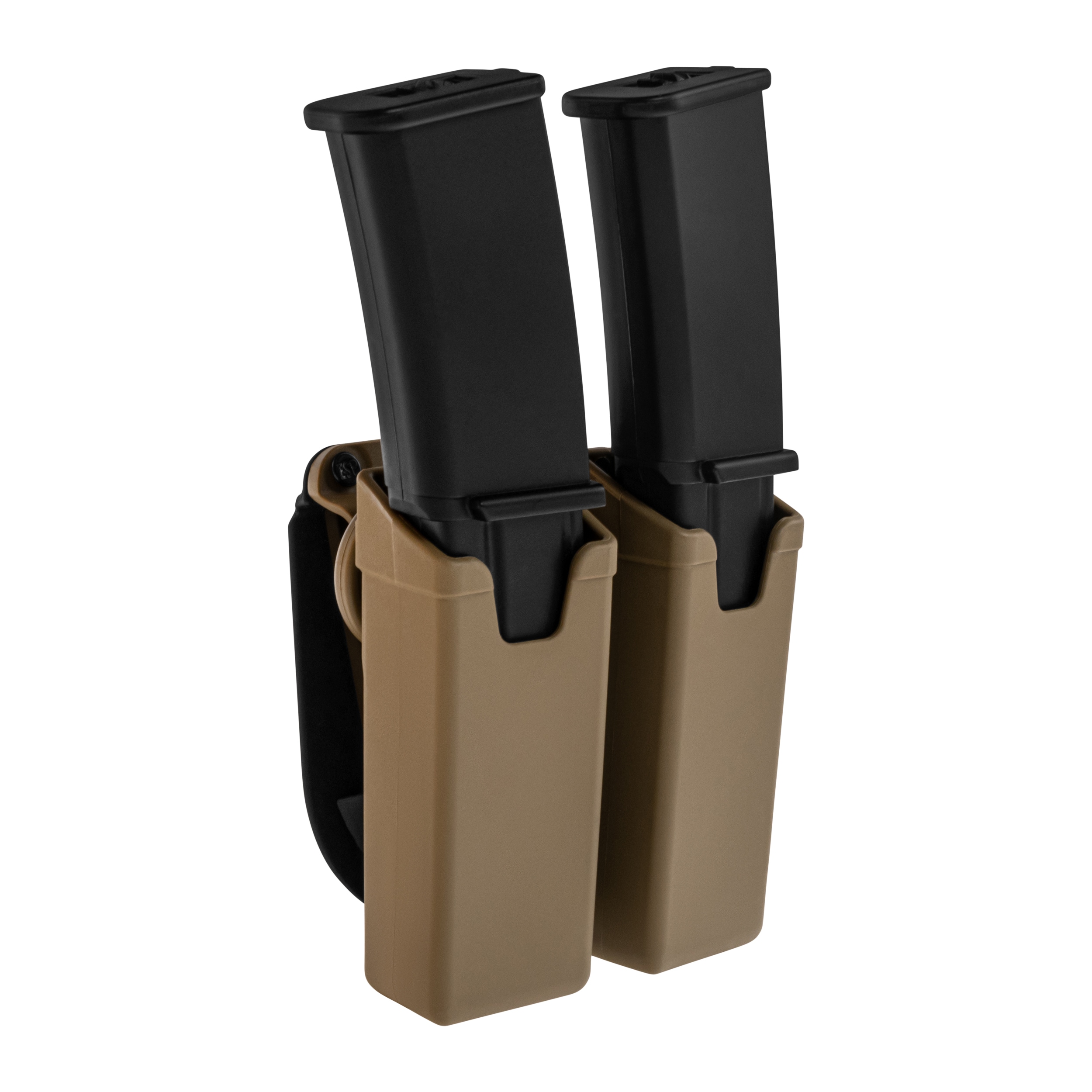 Double rotating ESP magazine pouch with Paddle attachment for medium-sized magazines - Khaki
