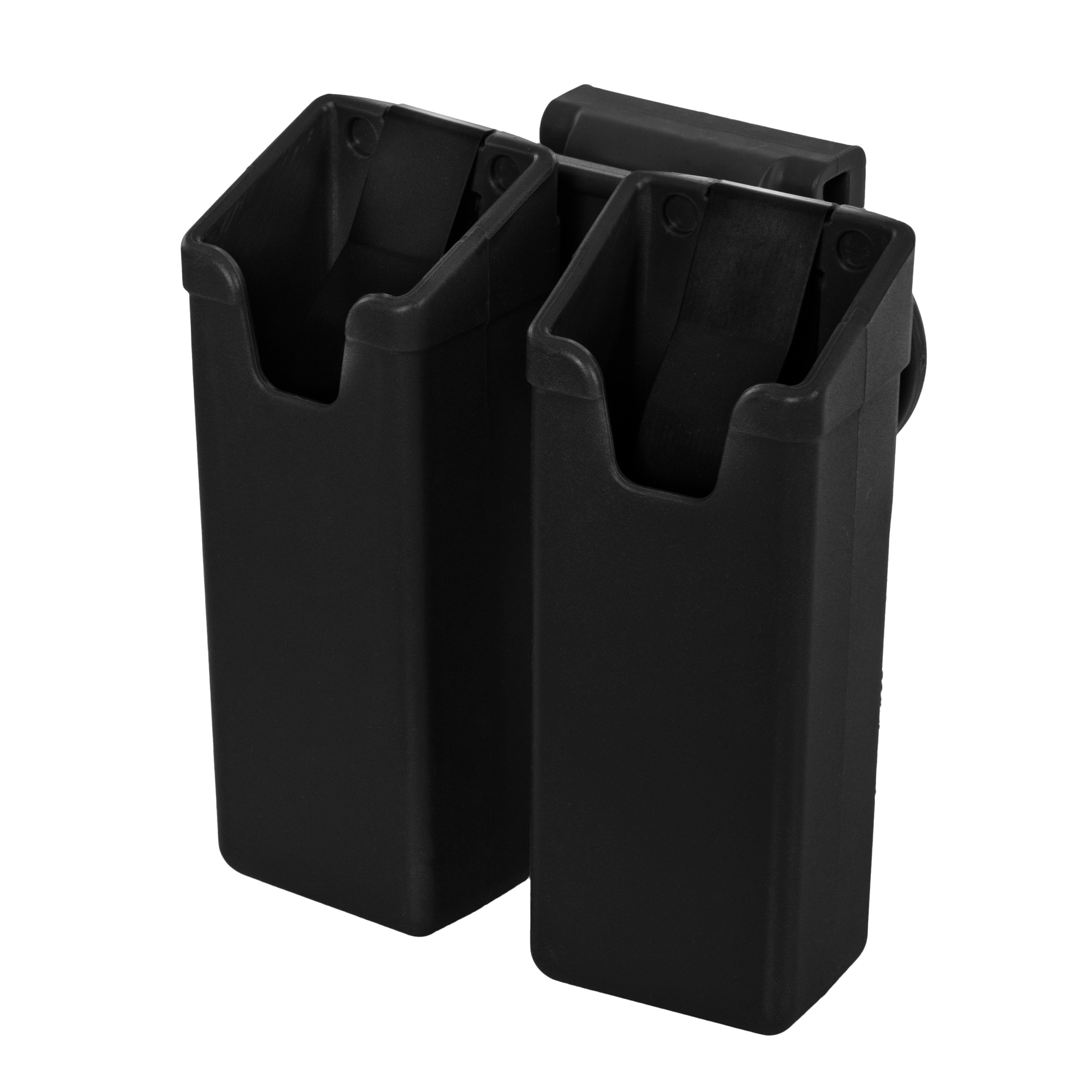ESP Double Pouch with UBC-03 Clip mount for MP5/UZI/SA VZ.61 magazines - Black