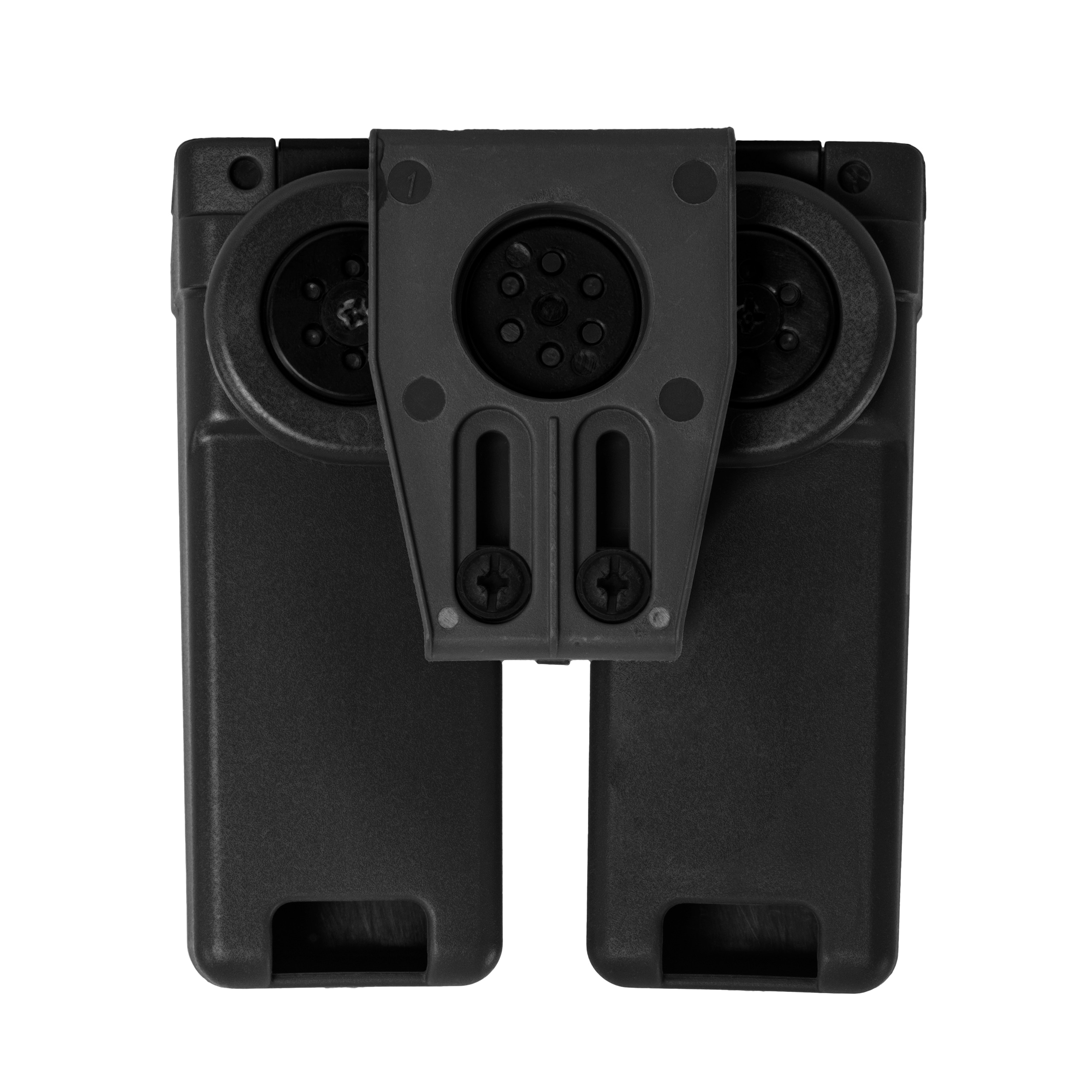 ESP Double Pouch with UBC-03 Clip mount for MP5/UZI/SA VZ.61 magazines - Black