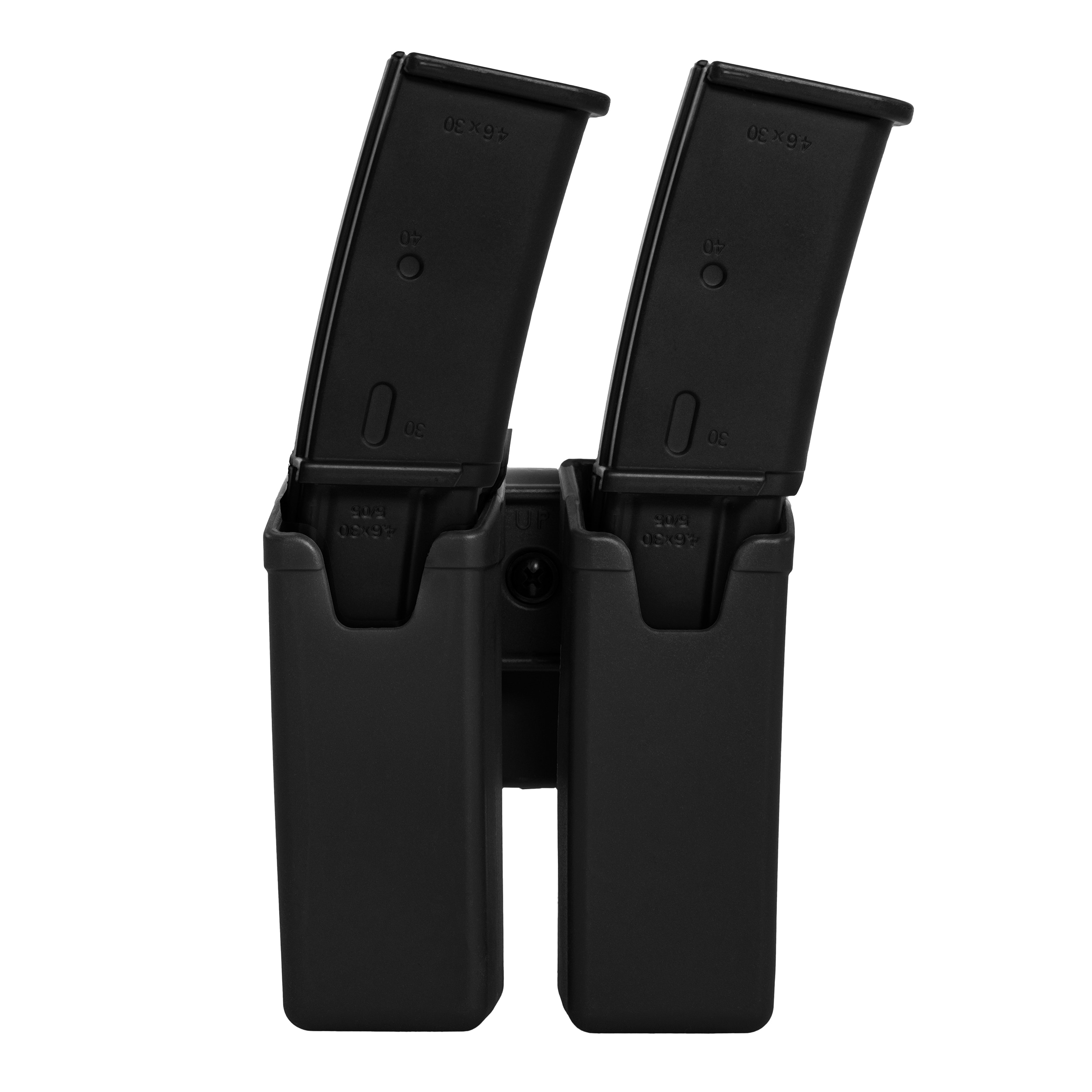 ESP Double Pouch with UBC-03 Clip mount for MP5/UZI/SA VZ.61 magazines - Black