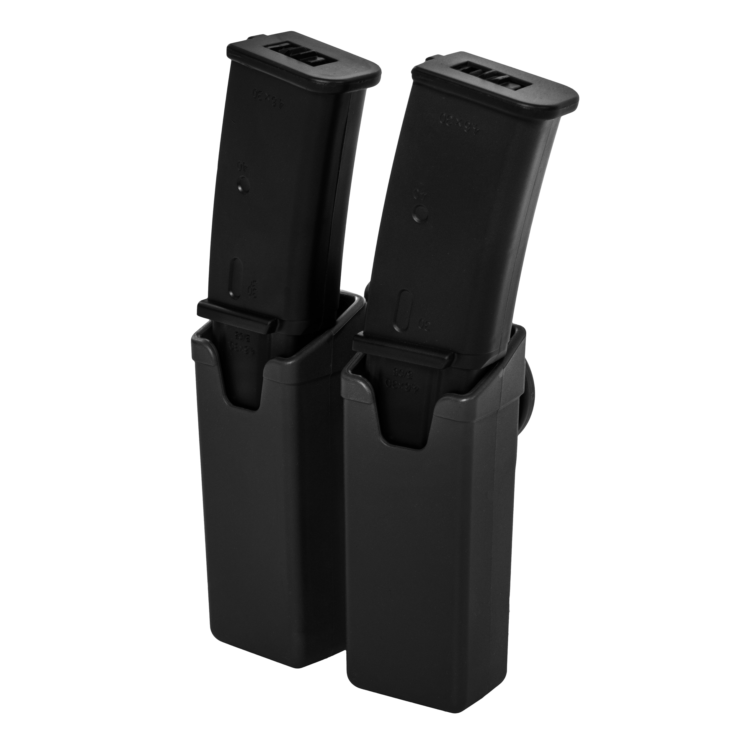 ESP Double Pouch with UBC-03 Clip mount for MP5/UZI/SA VZ.61 magazines - Black