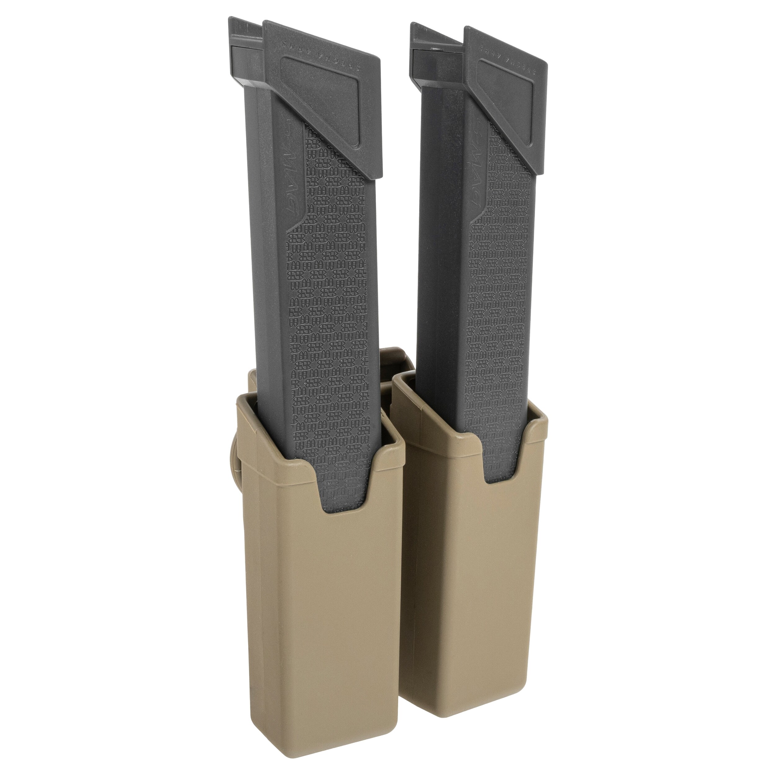 ESP Double swivel pouch with UBC-04-2 mount for medium magazines - Khaki