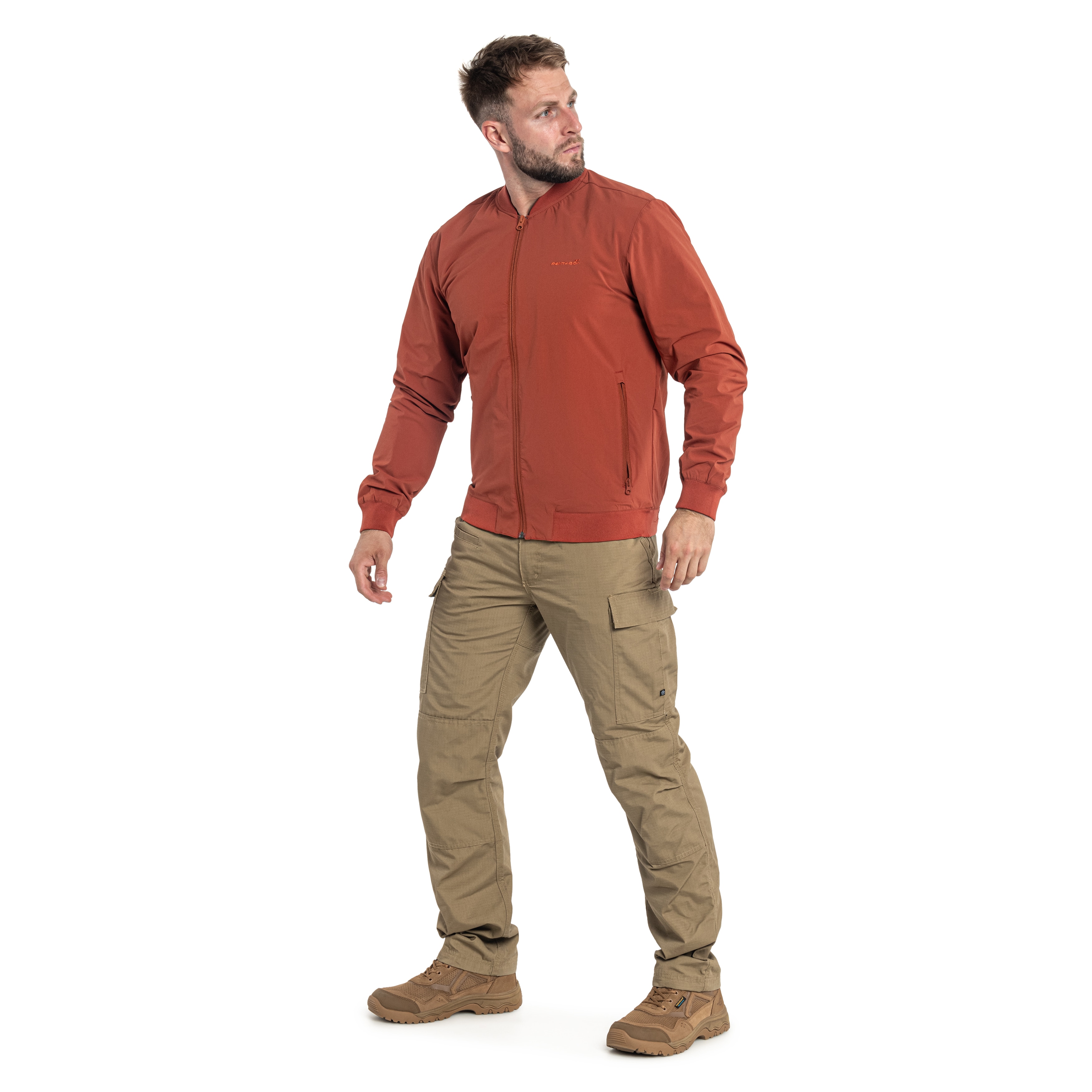 Pentagon M.A.P1 Flight Jacket - Maroon Red