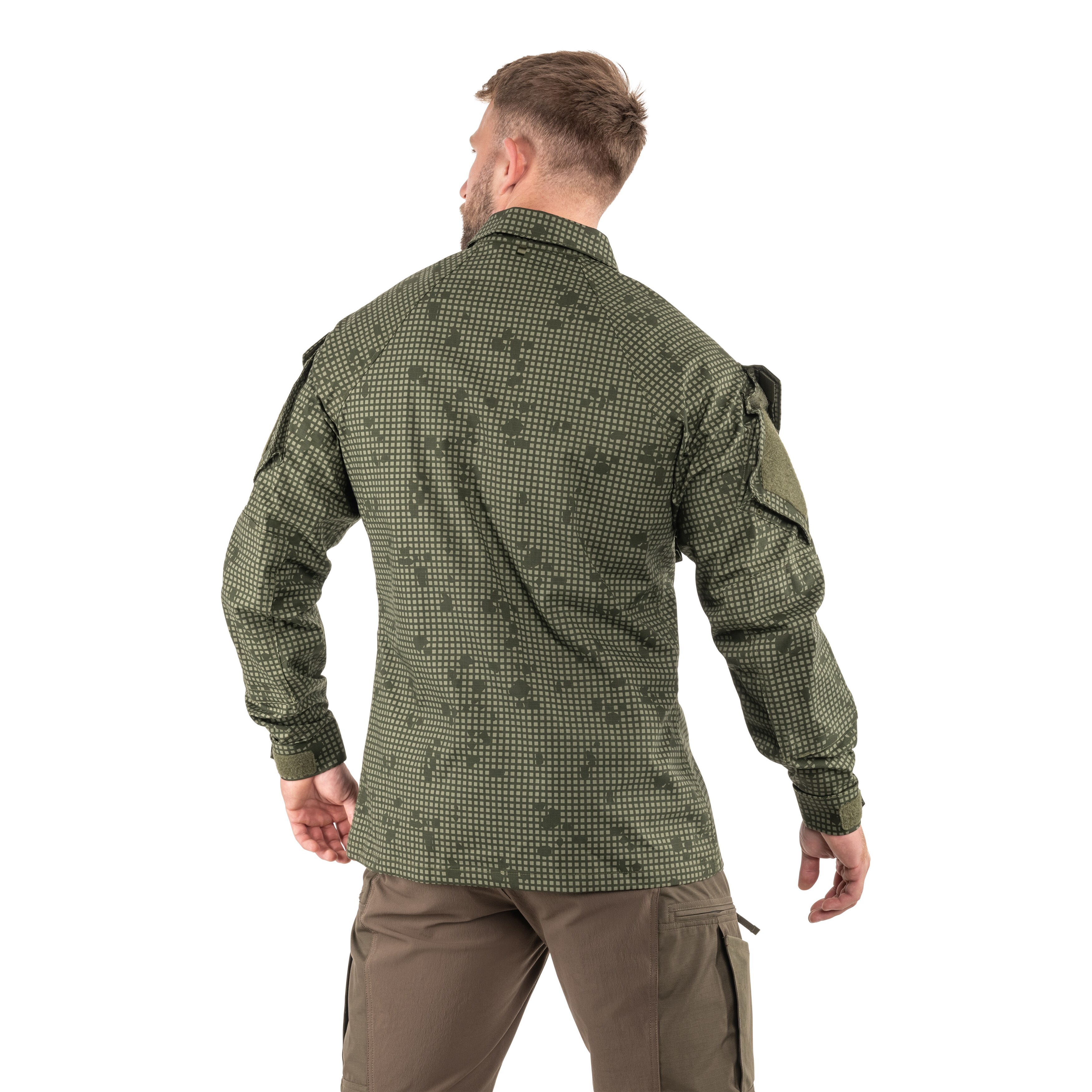 Helikon Raid Polycotton Stretch Rip-Stop Sweatshirt - Desert Night Camo