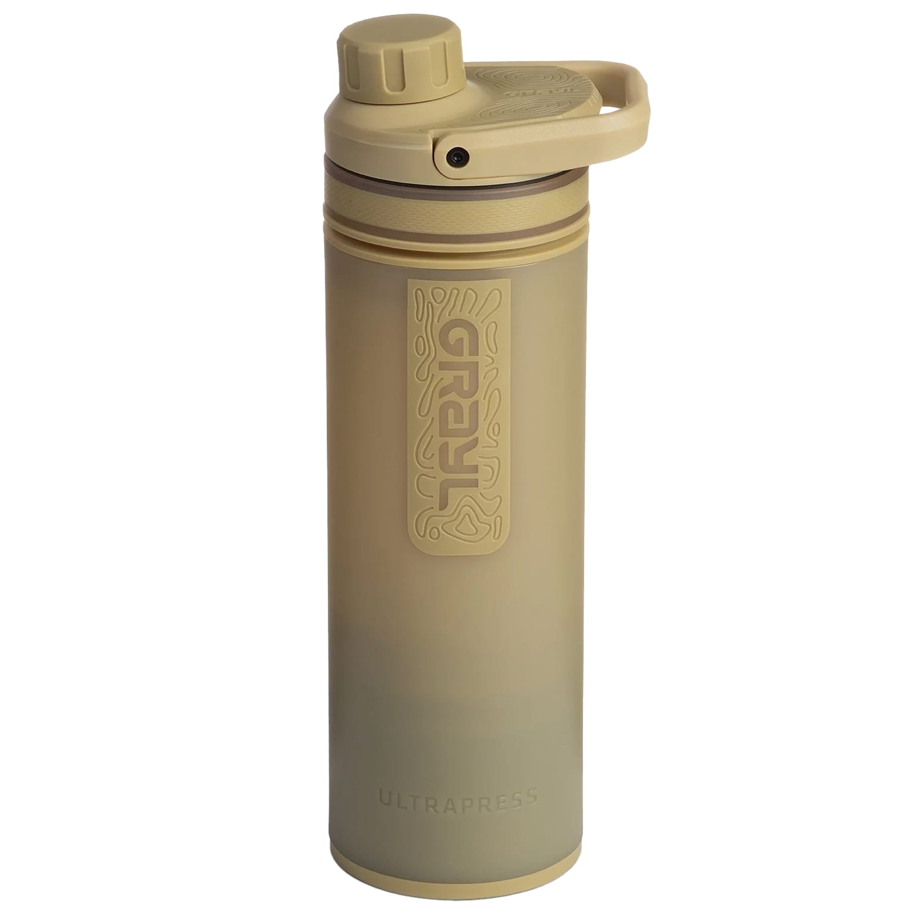 Grayl UltraPress Filter Bottle 500 ml - Desert Tan