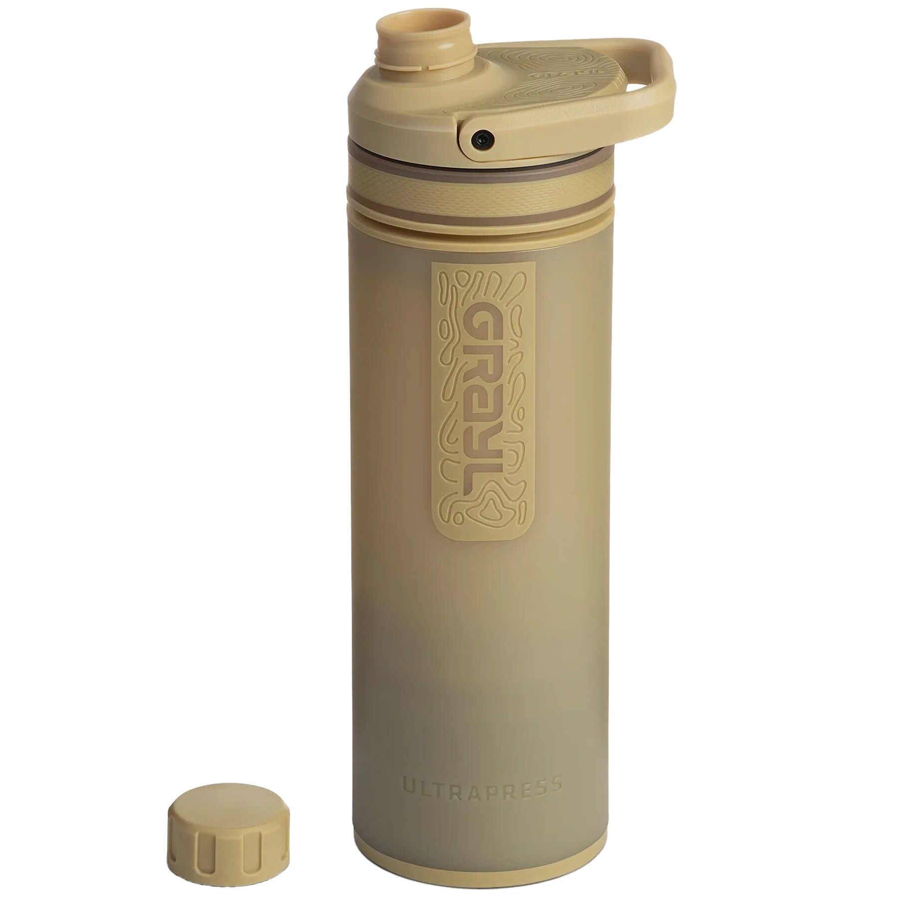 Grayl UltraPress Filter Bottle 500 ml - Desert Tan