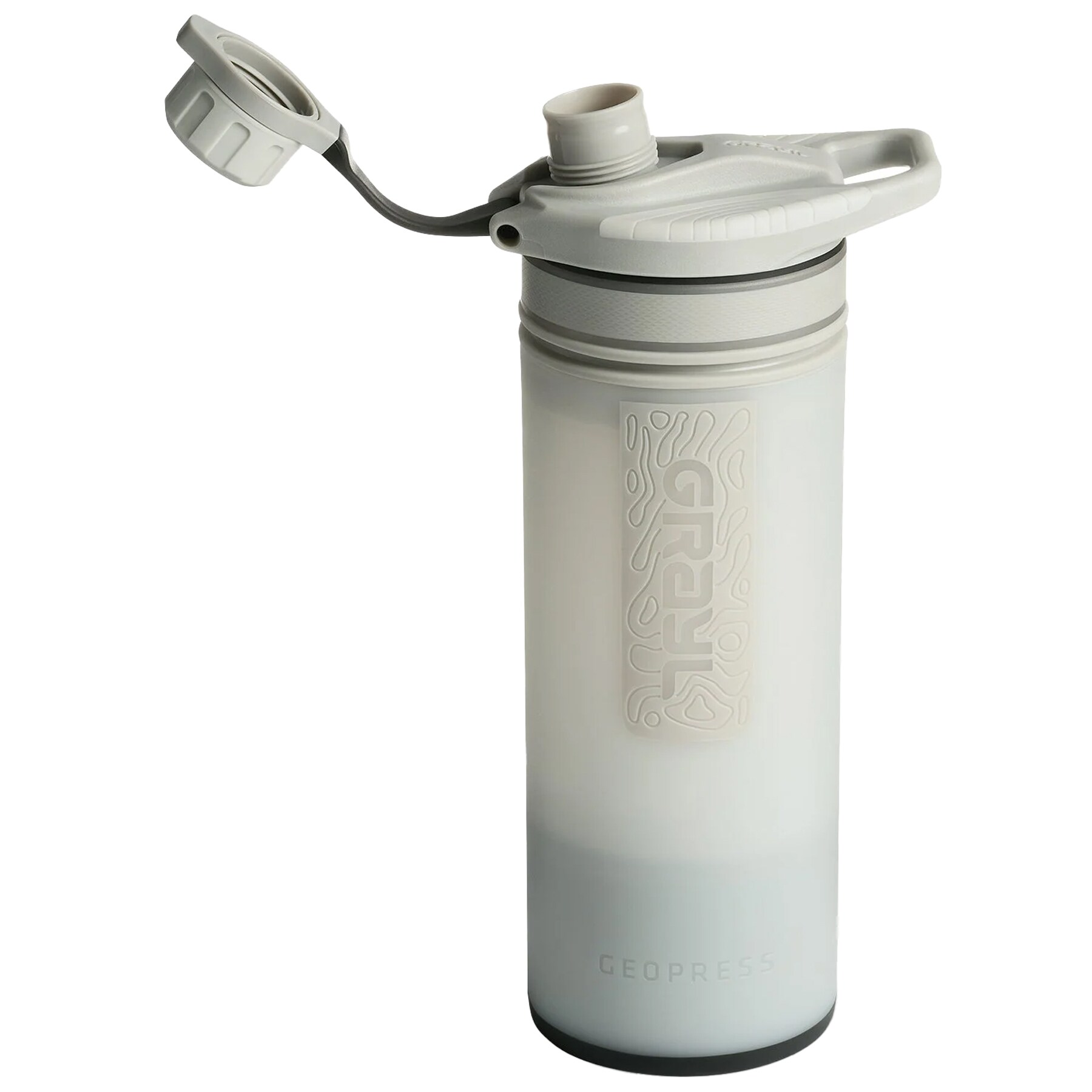 Grayl GeoPress Filter Bottle 710 ml - Peak White