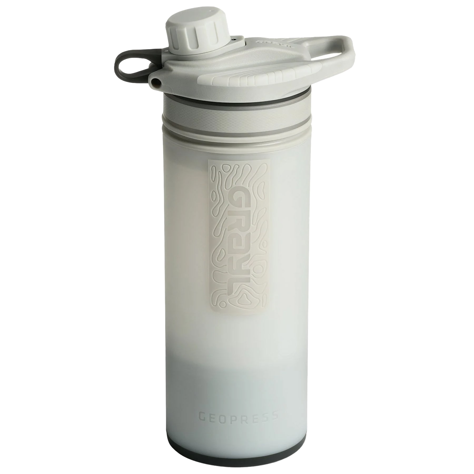 Grayl GeoPress Filter Bottle 710 ml - Peak White