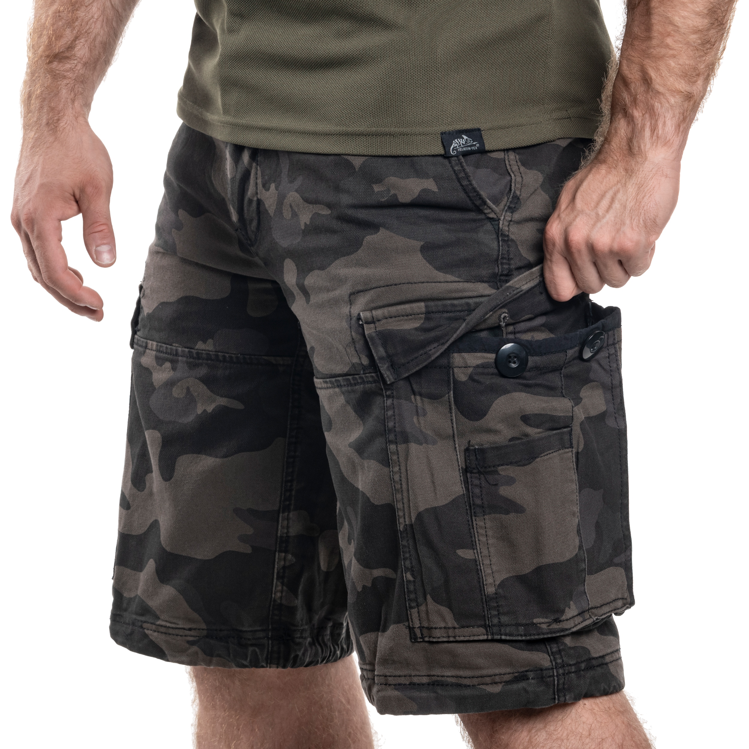 Brandit Vintage Classic Shorts - Dark Camo