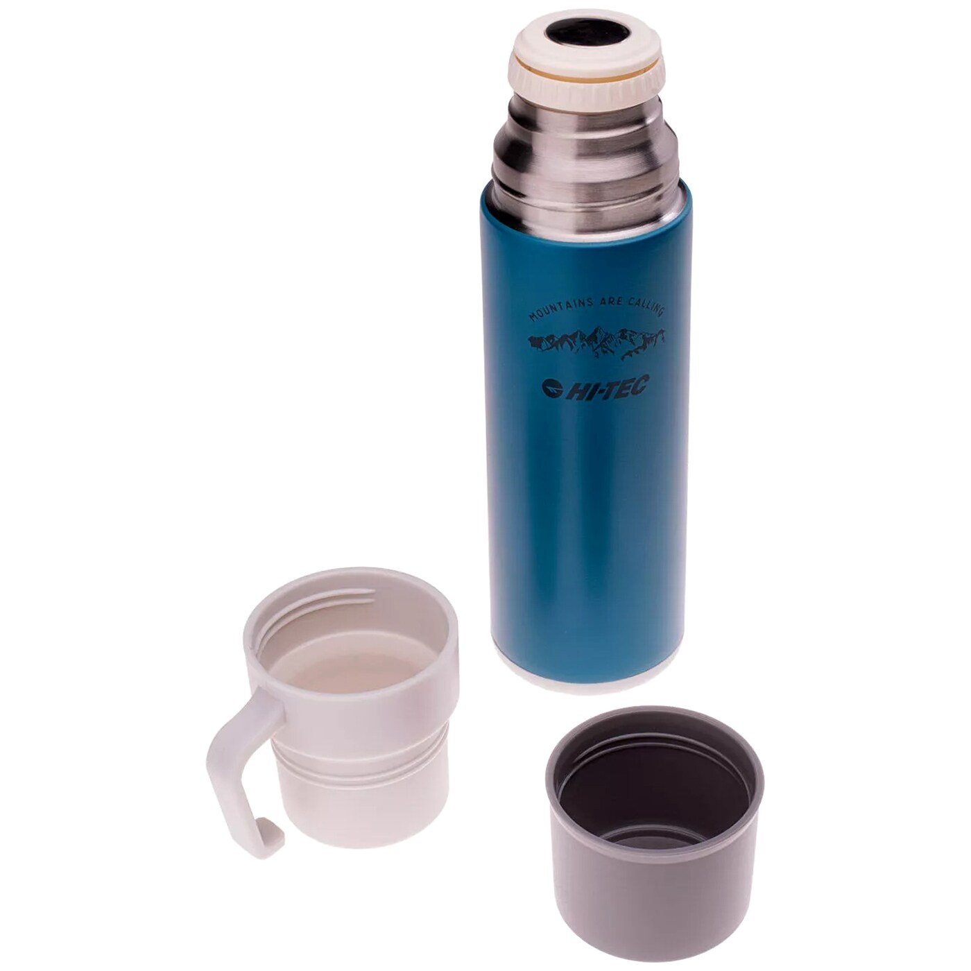 Hi-Tec Nesan Thermos 600 ml - Teal/Gray