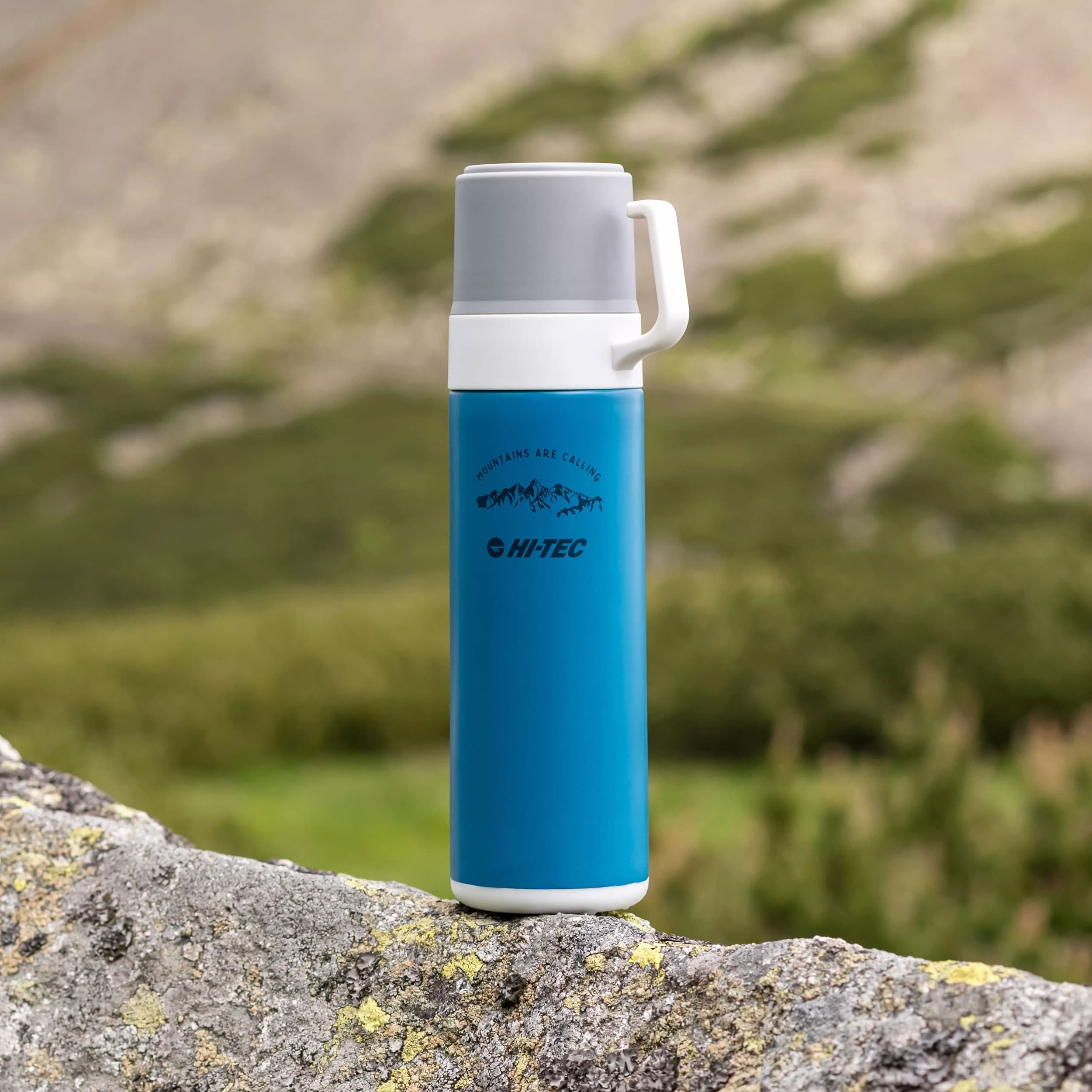 Hi-Tec Nesan Thermos 600 ml - Teal/Gray