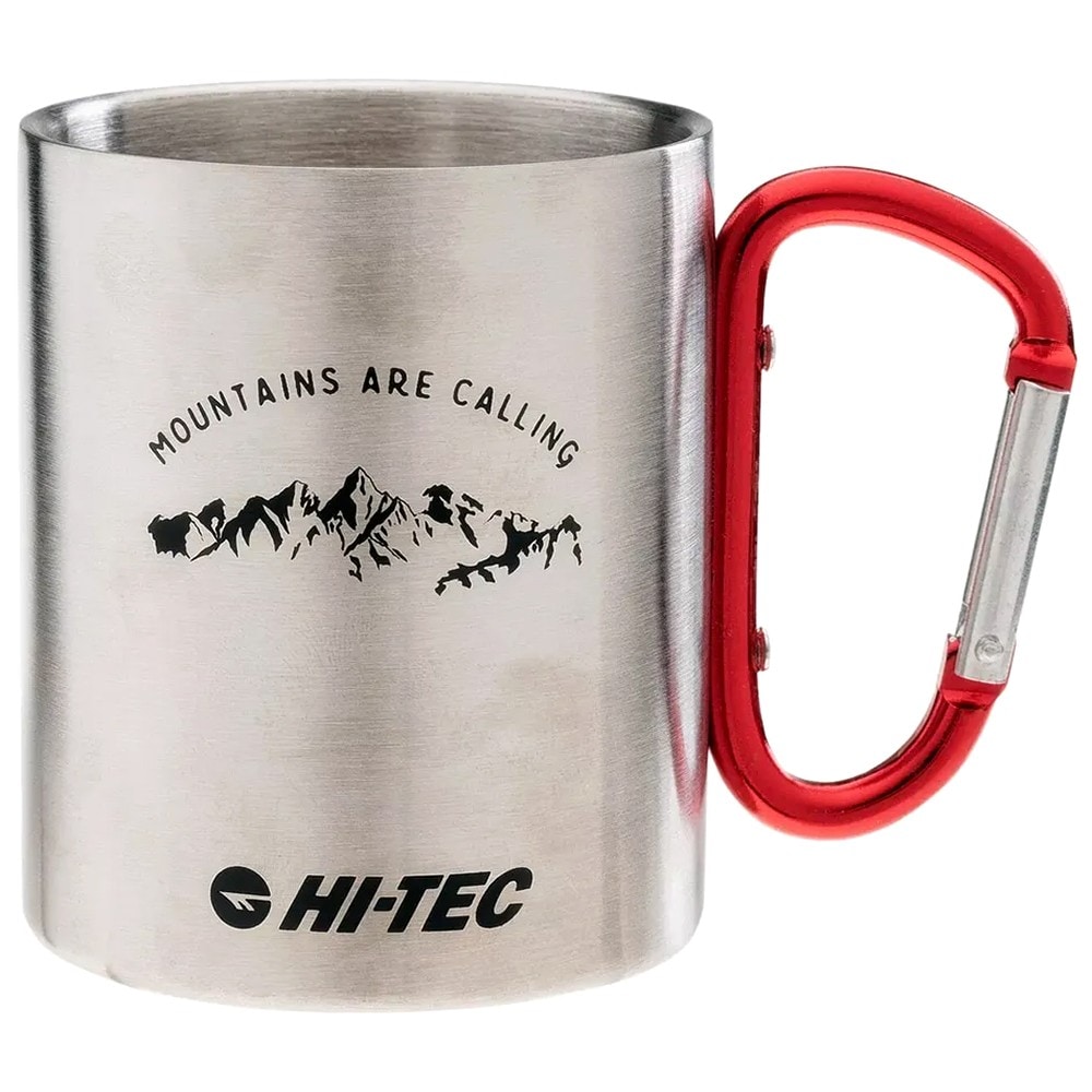 Hi-tec Kap Thermal Mug - Silver/Red