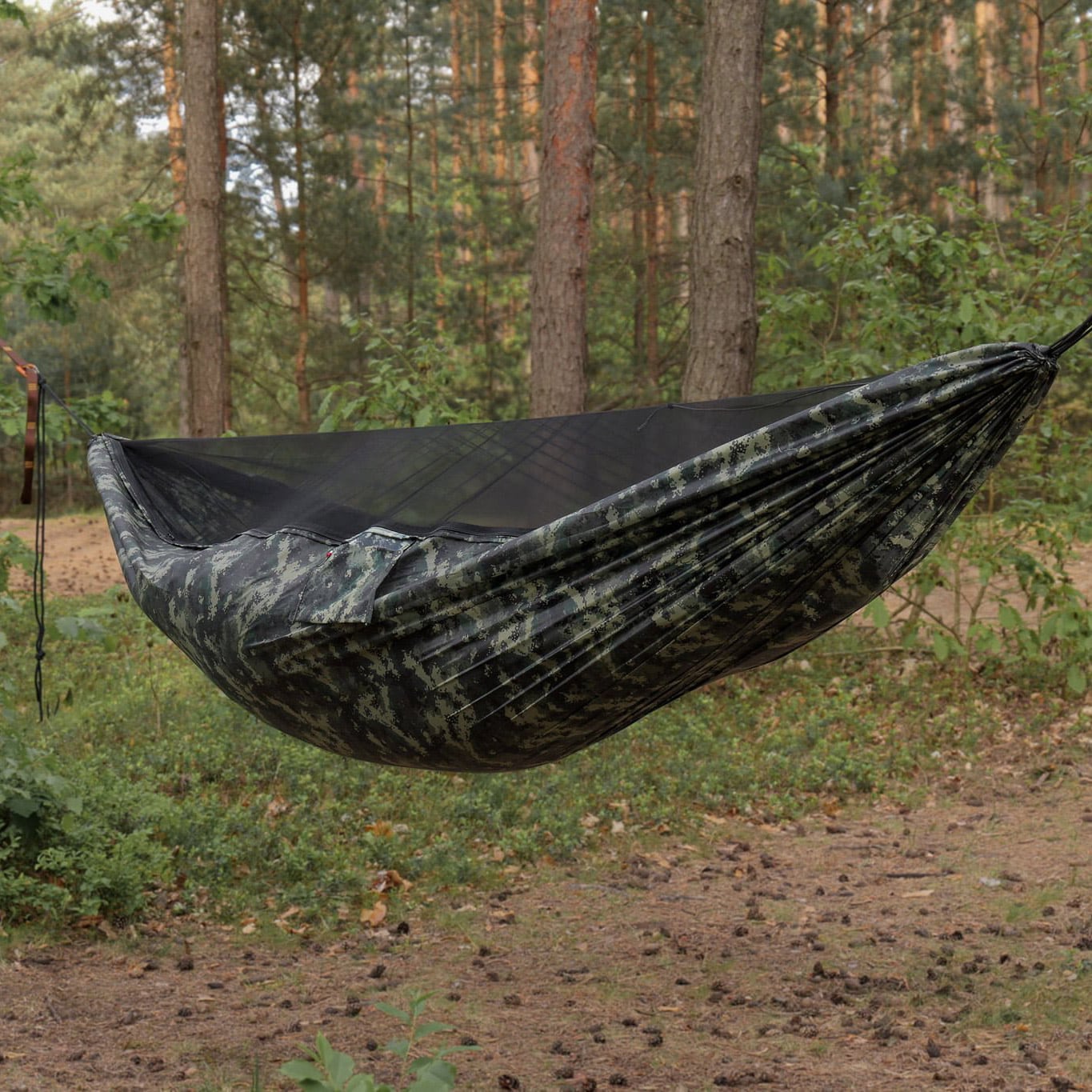 TigerWood Dragonfly V1 Hammock Camo - with mosquito net