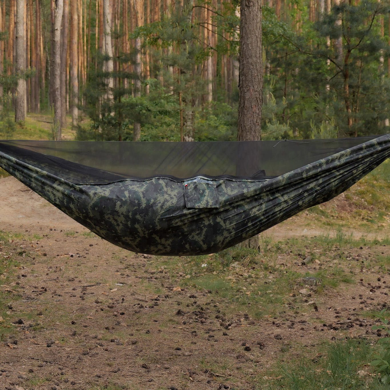 TigerWood Dragonfly V1 Hammock Camo - with mosquito net