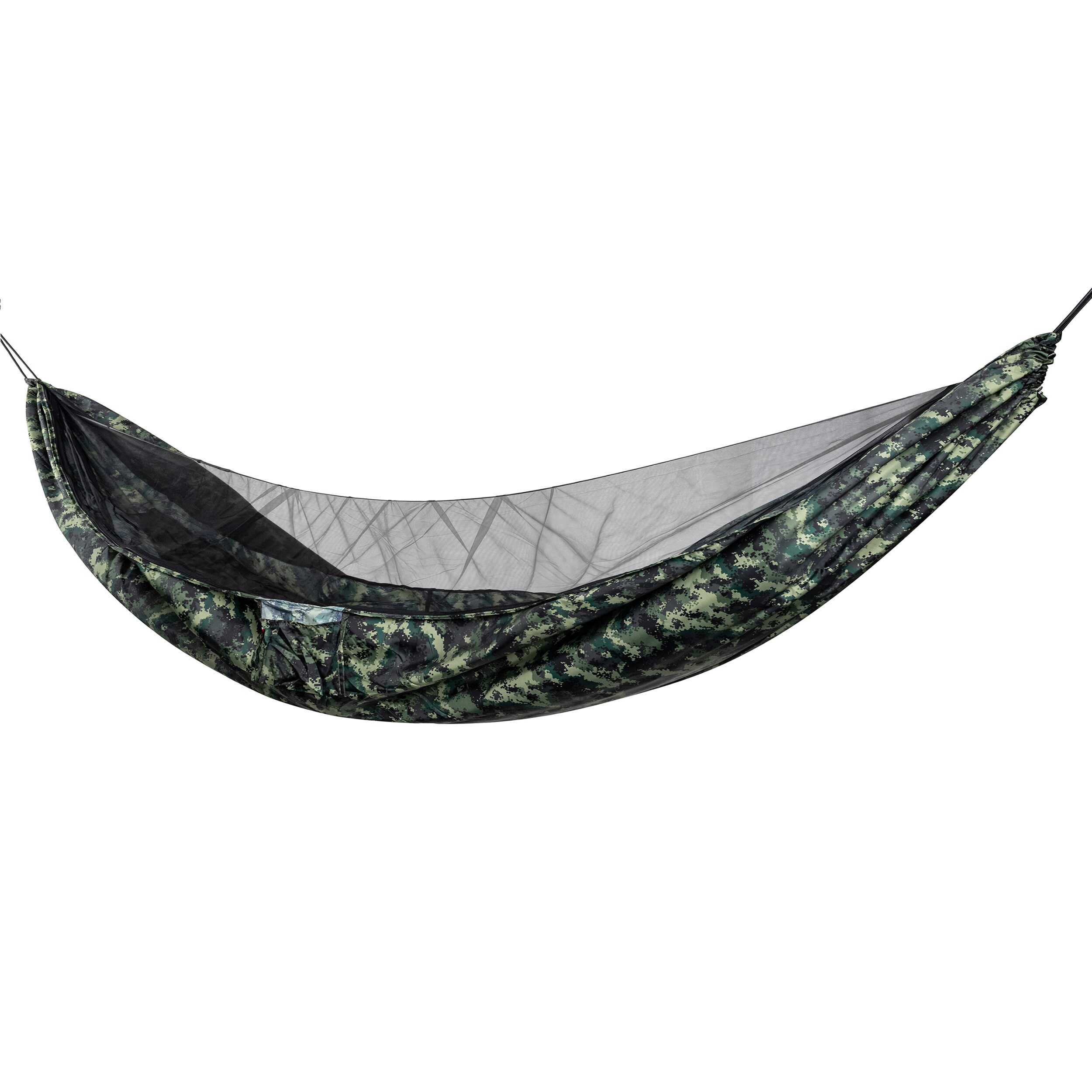 TigerWood Dragonfly V1 Long Camo Hammock - with mosquito net