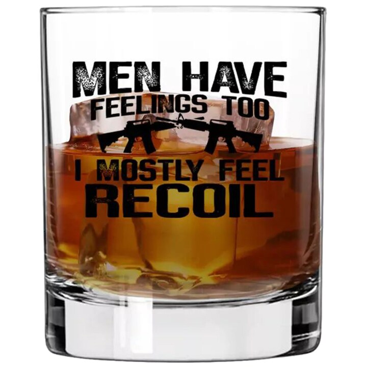 Lucky Shot Men Have Feelings Too Glass - 325 ml