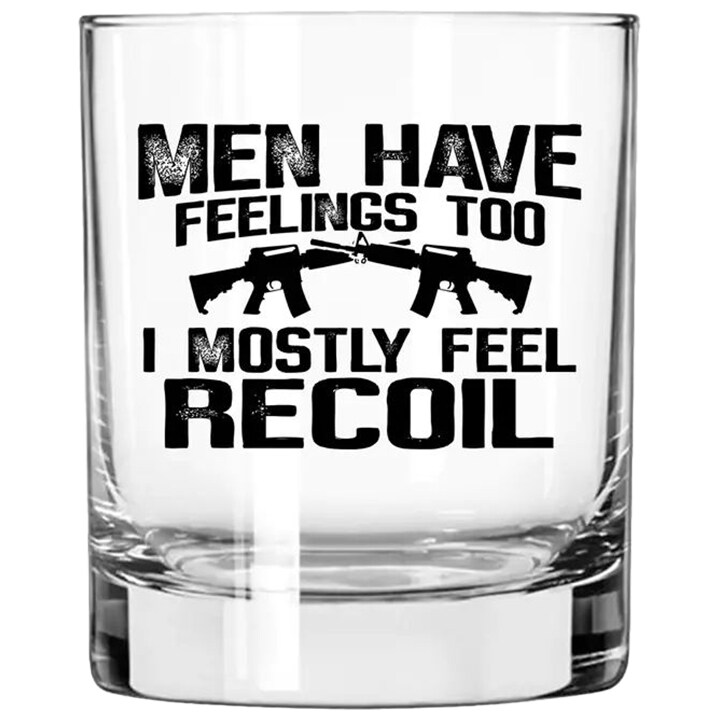 Lucky Shot Men Have Feelings Too Glass - 325 ml