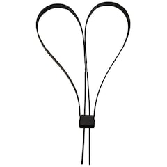MFH disposable handcuffs 55 x 1.25 cm - Black - 10 pcs.