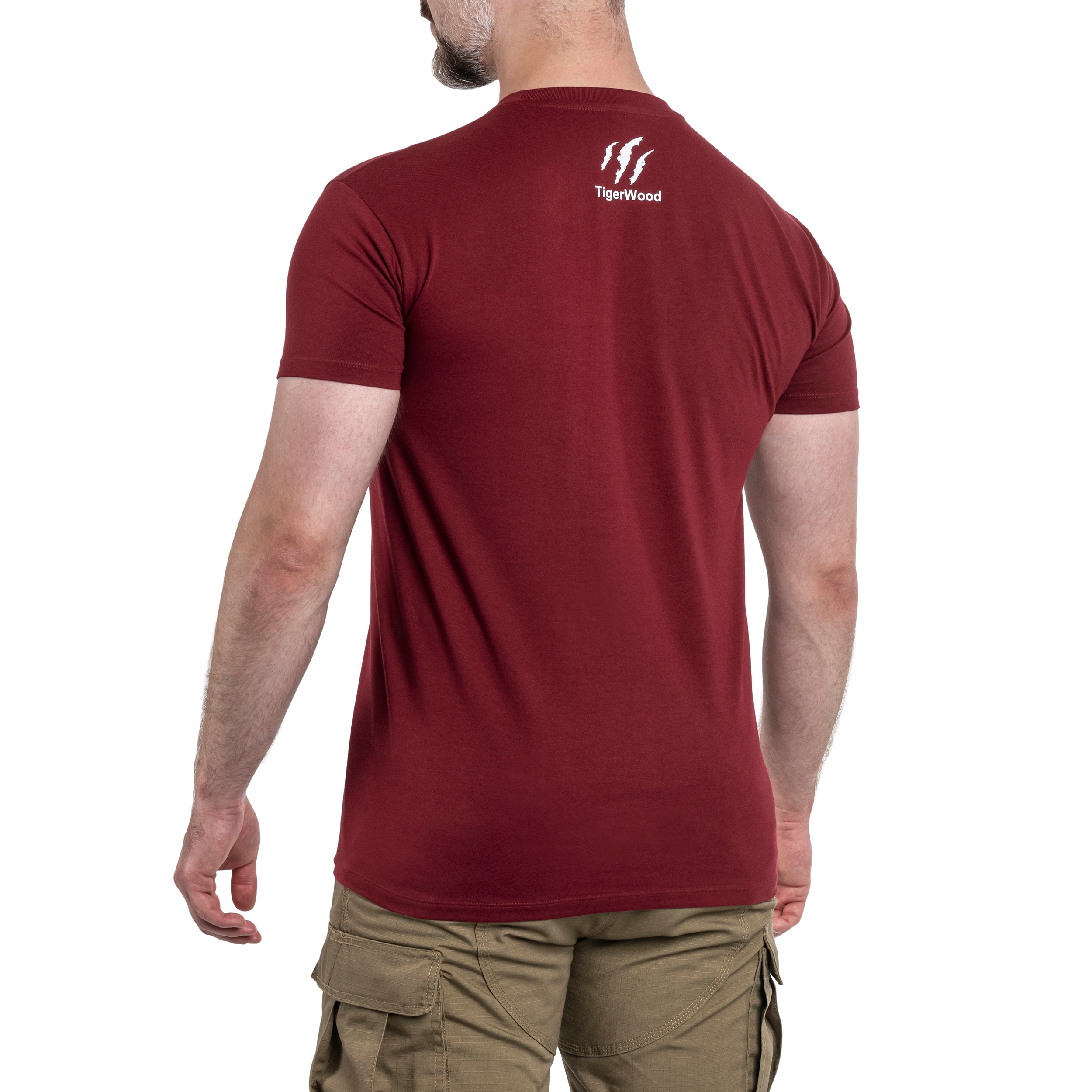 TigerWood Bushcraft Evolution T-shirt - Maroon