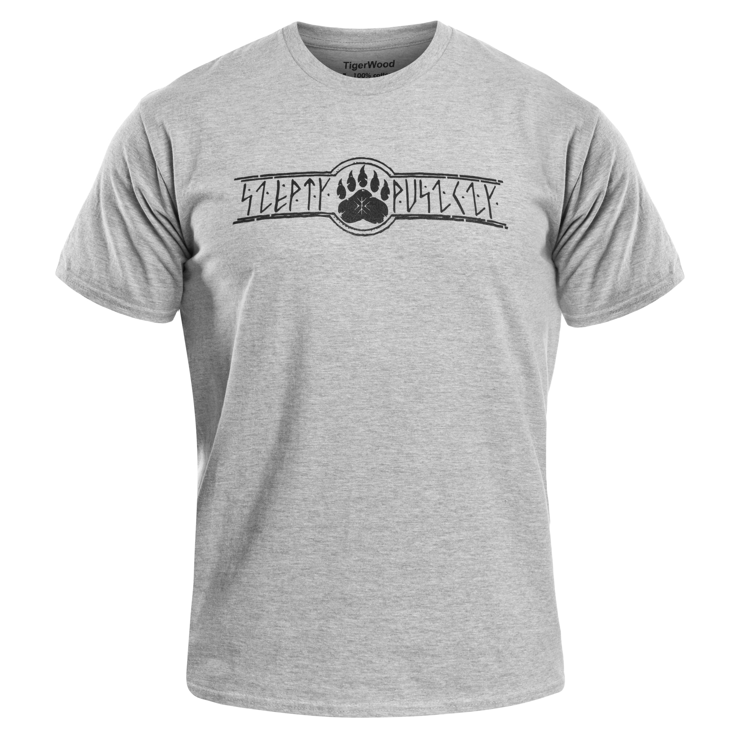 TigerWood Szepty Puszczy T-shirt - Gray