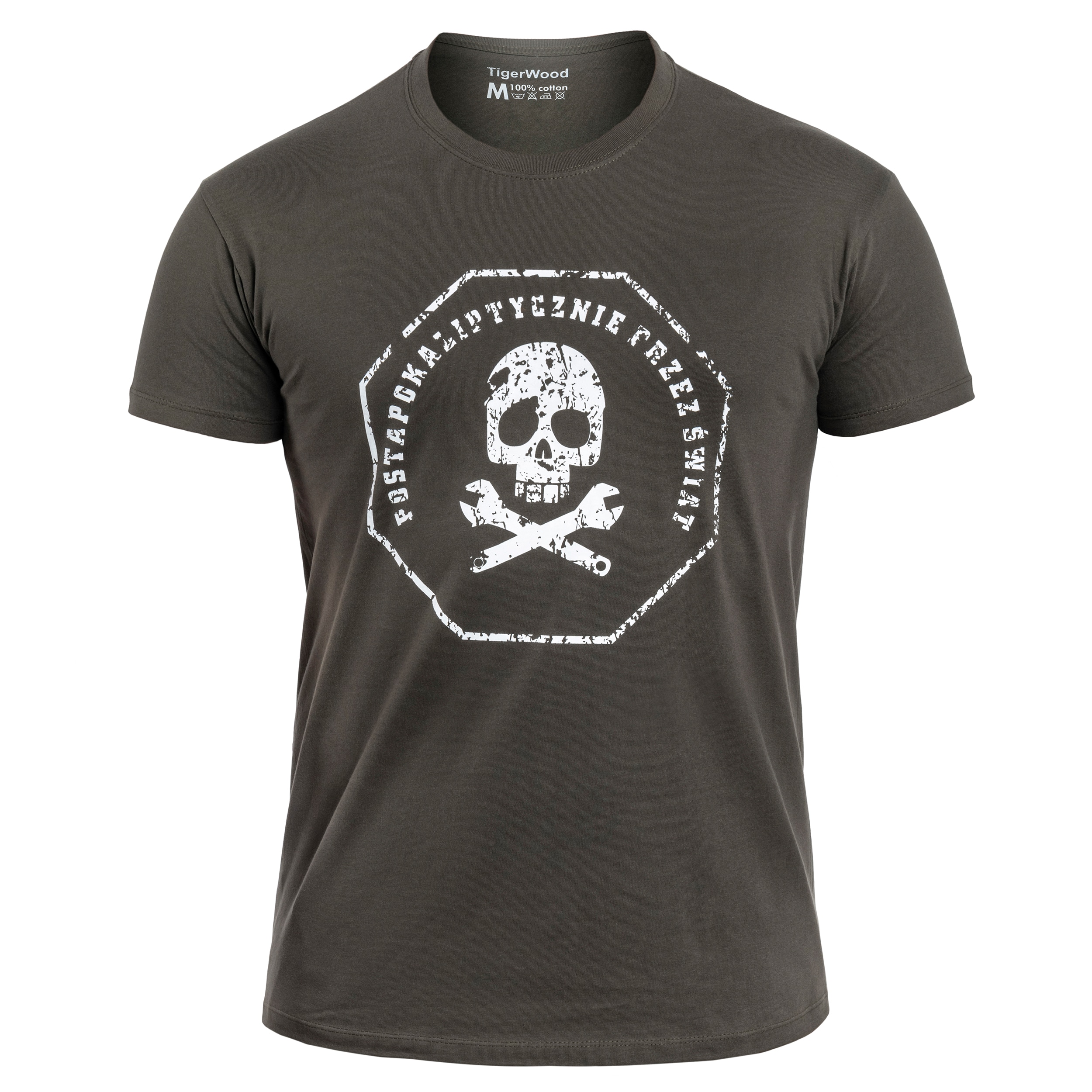 TigerWood Postapocalyptic T-Shirt - Khaki