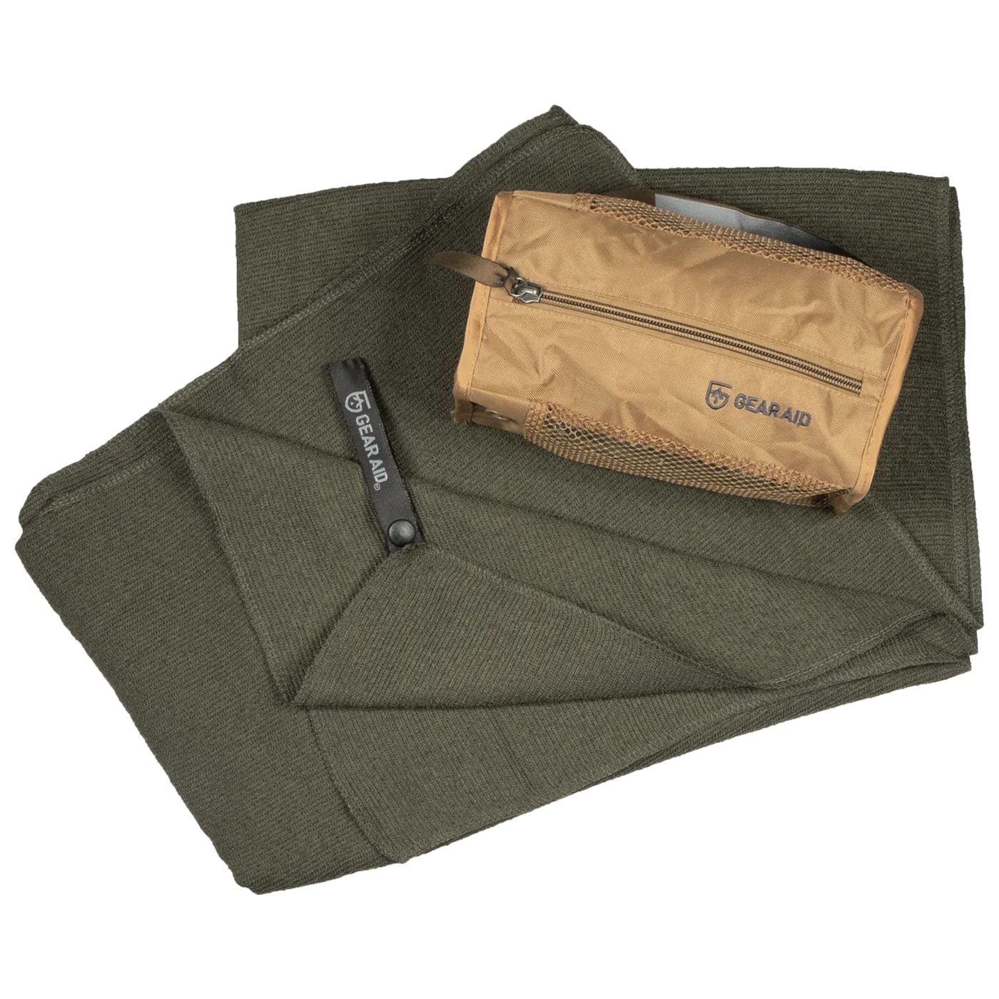 Gear Aid Micro-Terry Towel Large - OD Green