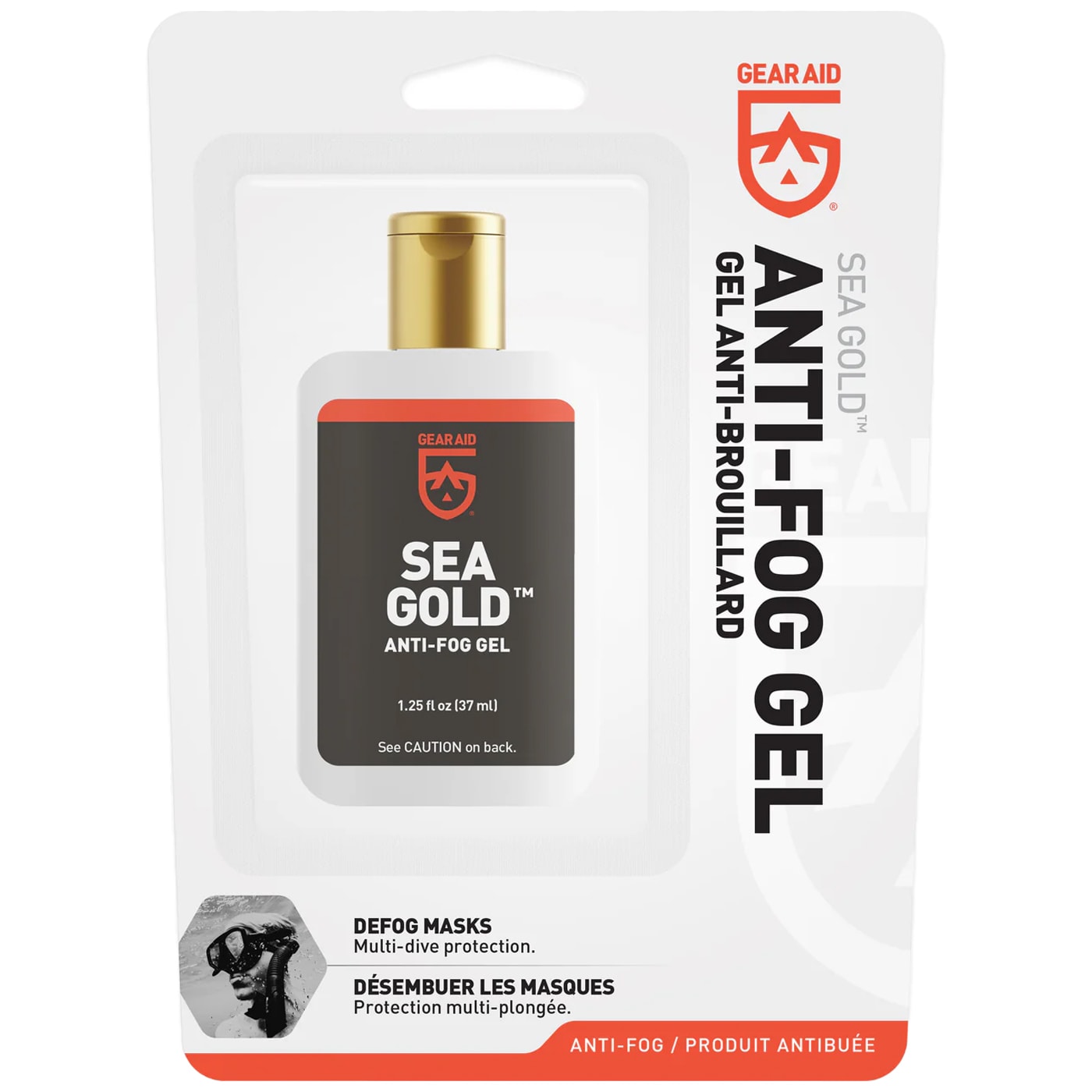 Gear Aid Sea Gold Anti-Fog Gel Diving Mask Preparation 37 ml